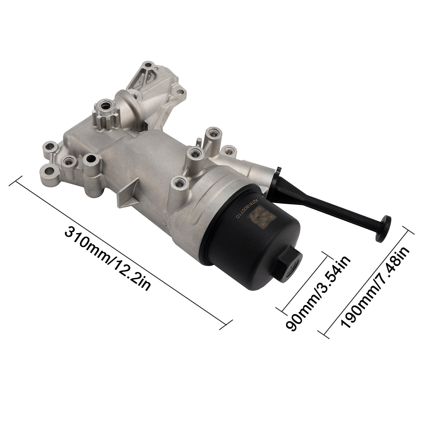 Ohišje filtra motornega olja 2781800710 2781800009 za Mercedes-Benz GLE63 AMG S W166/W292 2016–2019