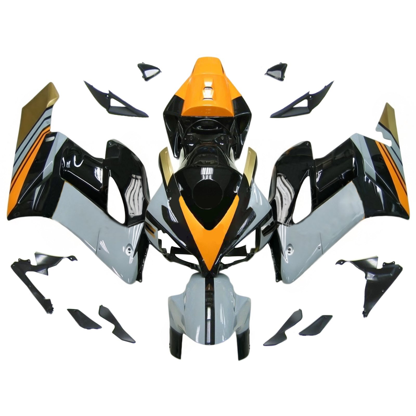 Kit de carénage par injection, carrosserie en plastique ABS pour Honda CBR1000RR 2004-2005