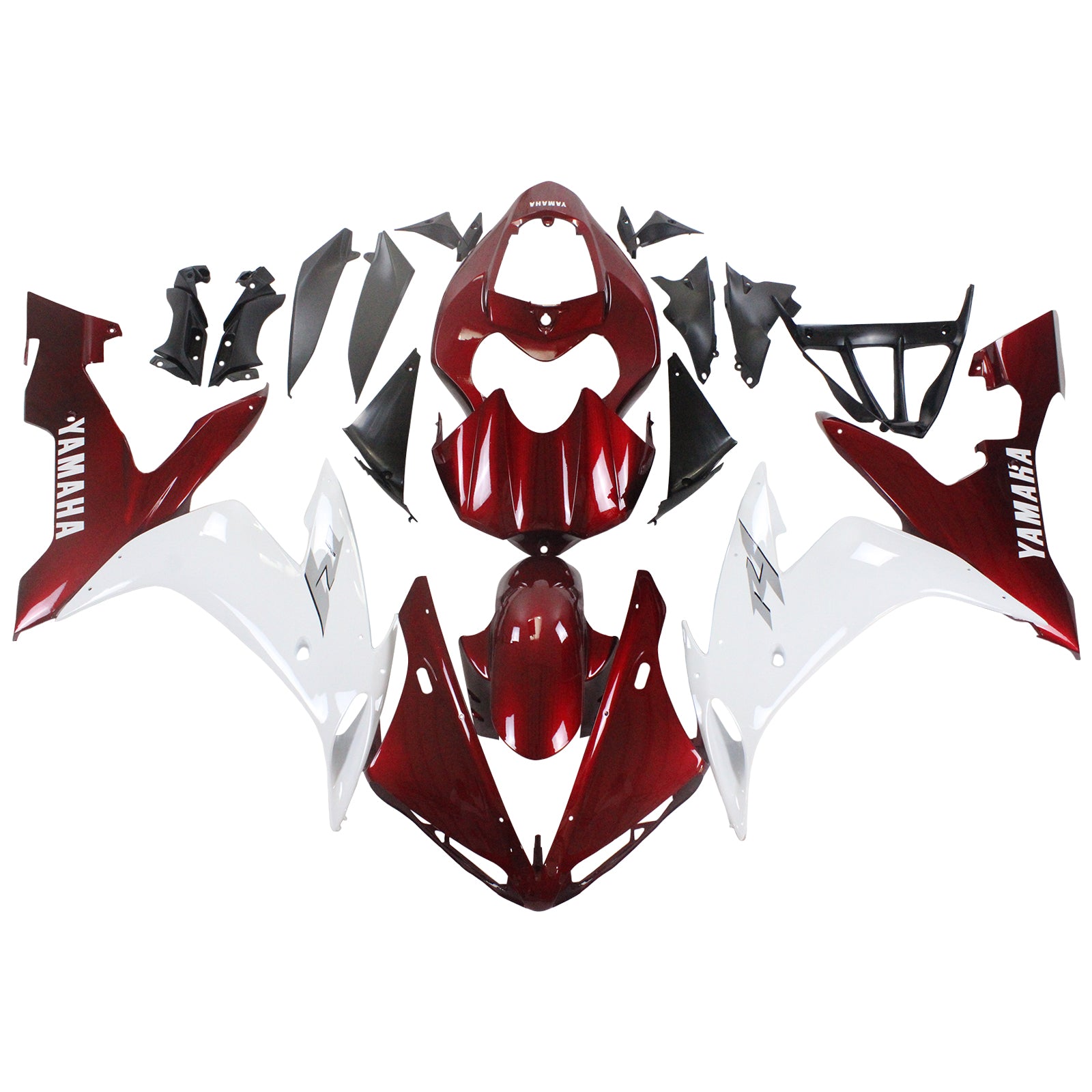 Kit di carenatura per iniezione Abs di plastica adatta per Yamaha YZF 1000 R1 2004-2006