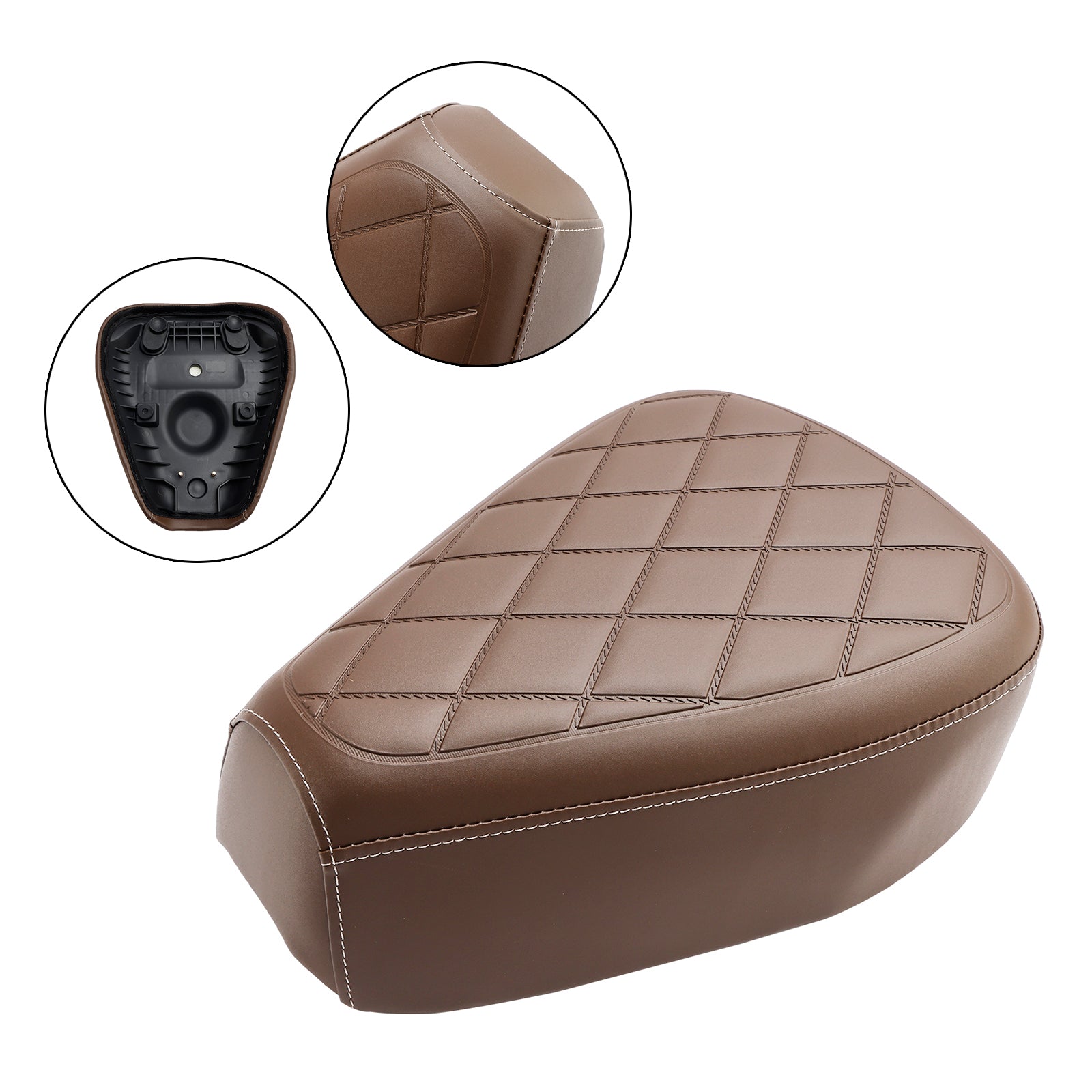 Honda Cross Cub CC110 2023 RAIDA Cross Driver's Seat, Cuscino in poliuretano verde