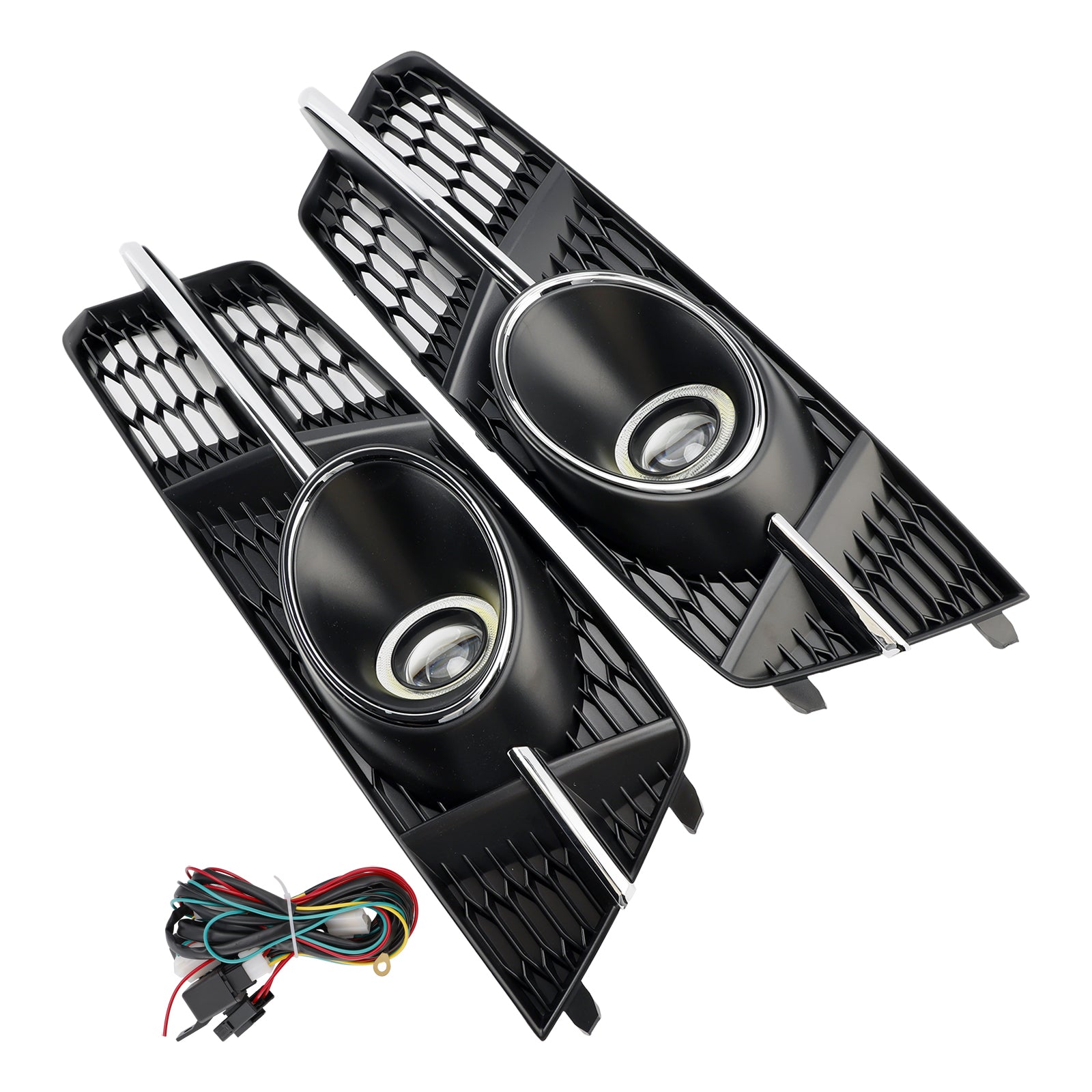 Grille de phares antibrouillard avec feu antibrouillard pour Audi A6 S6 Sline (2016-2018)