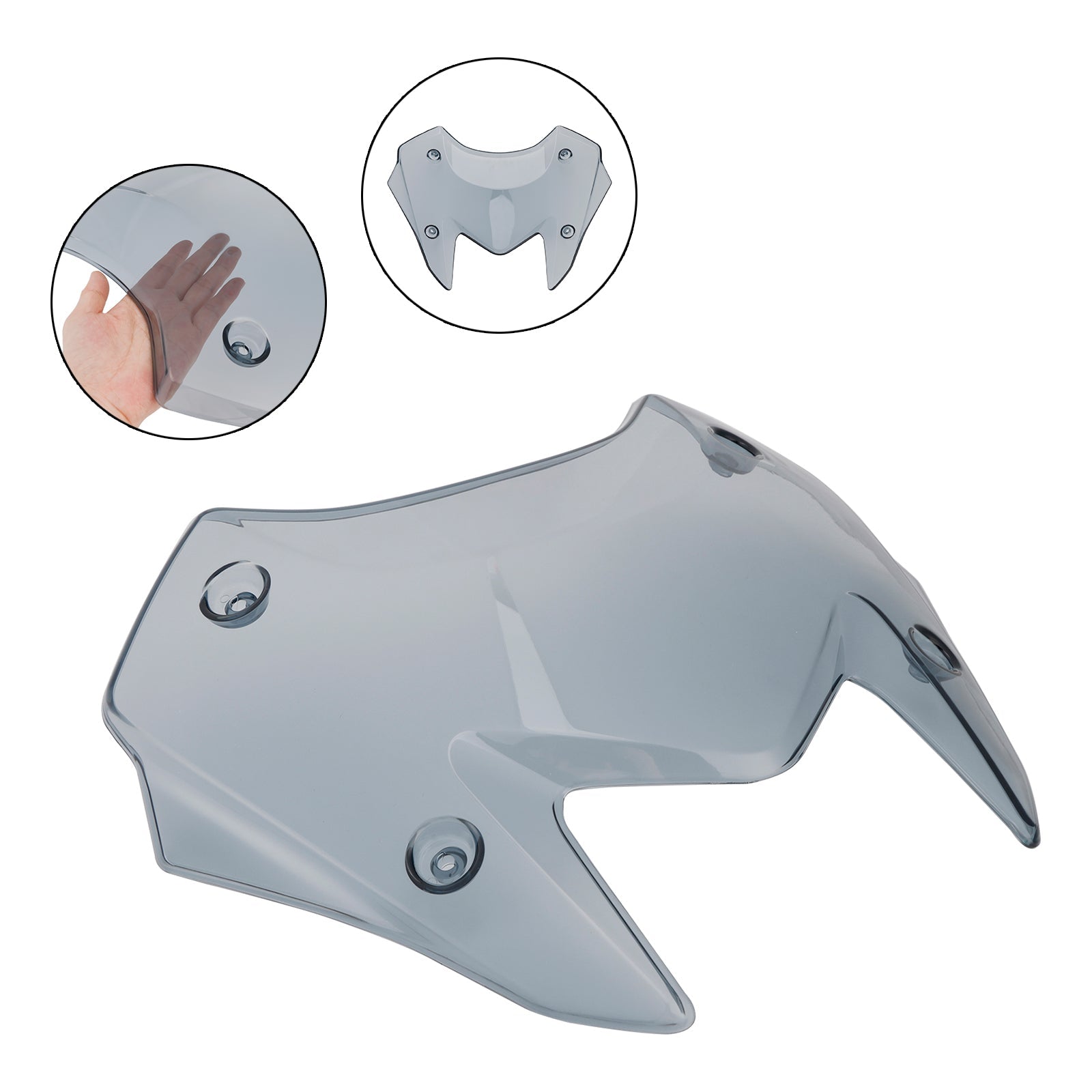 Vetrobransko steklo in podpora za Yamaha T-Max 560 2022-2024