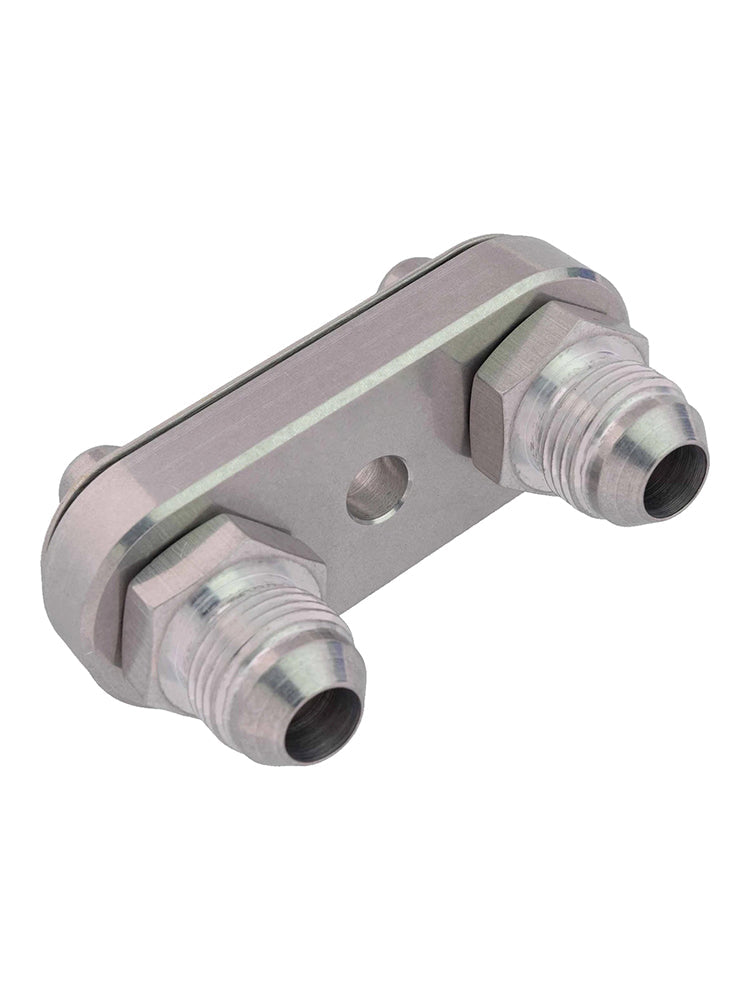 Plaque d'adaptation de conduite de refroidisseur de transmission 6L80E, 6L90E et 8L90E avec joints d'étanchéité pour raccords AN 8