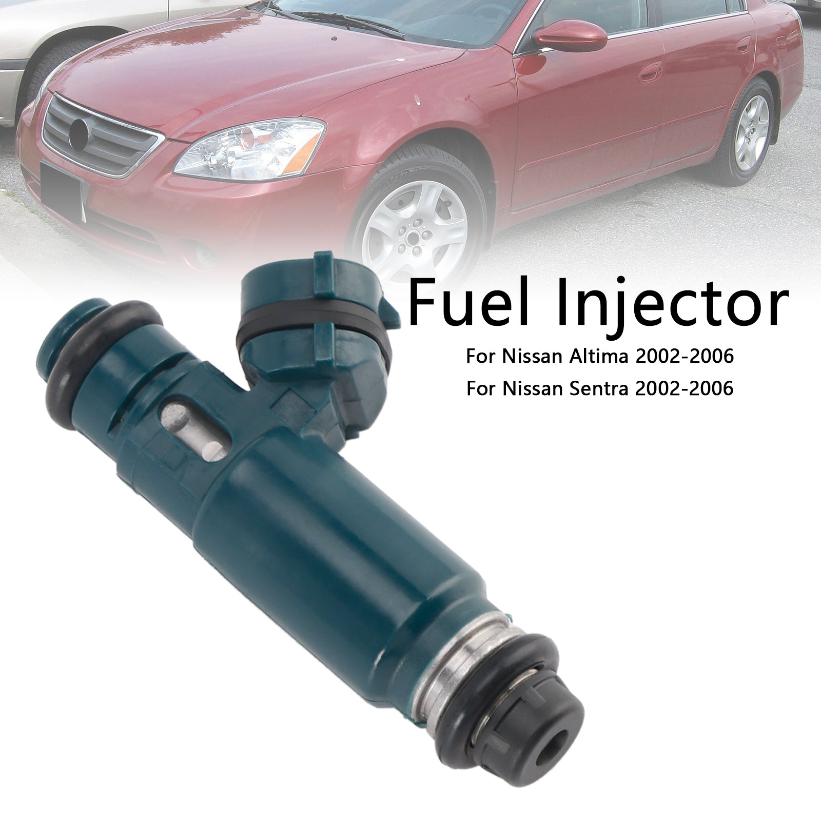 Iniettore di carburante da 1 pezzi 195500-4390 per Nissan Altima Sentra 2,5 L 2002-2006