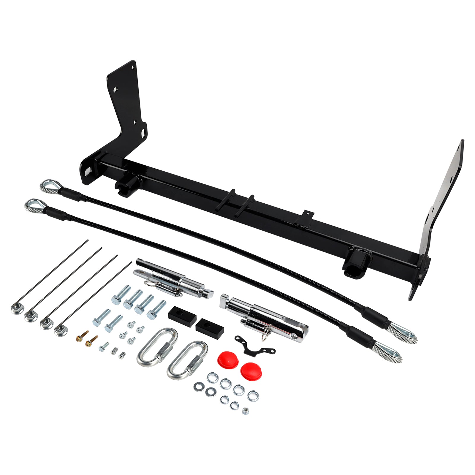 Staffa per piastra base barra di traino BX1139 per Jeep Wrangler JL JLU (tutti i modelli) 2018-2025