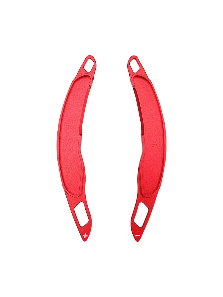 Palettes de changement de vitesse au volant pour Mitsubishi ASX 2013-2015, en aluminium rouge