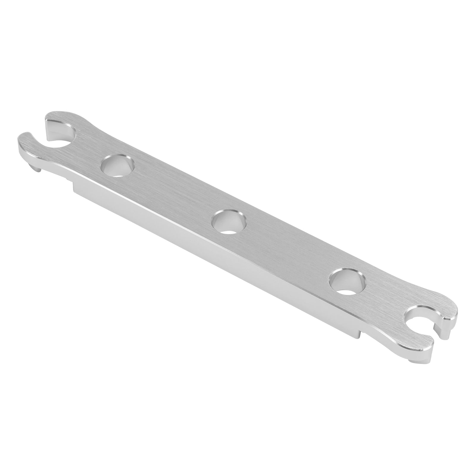 De onderste aluminium dop ontmantelen. Gereedschap gebruikt voor de reconstructie van DVO Saphire/Onyx Forks.