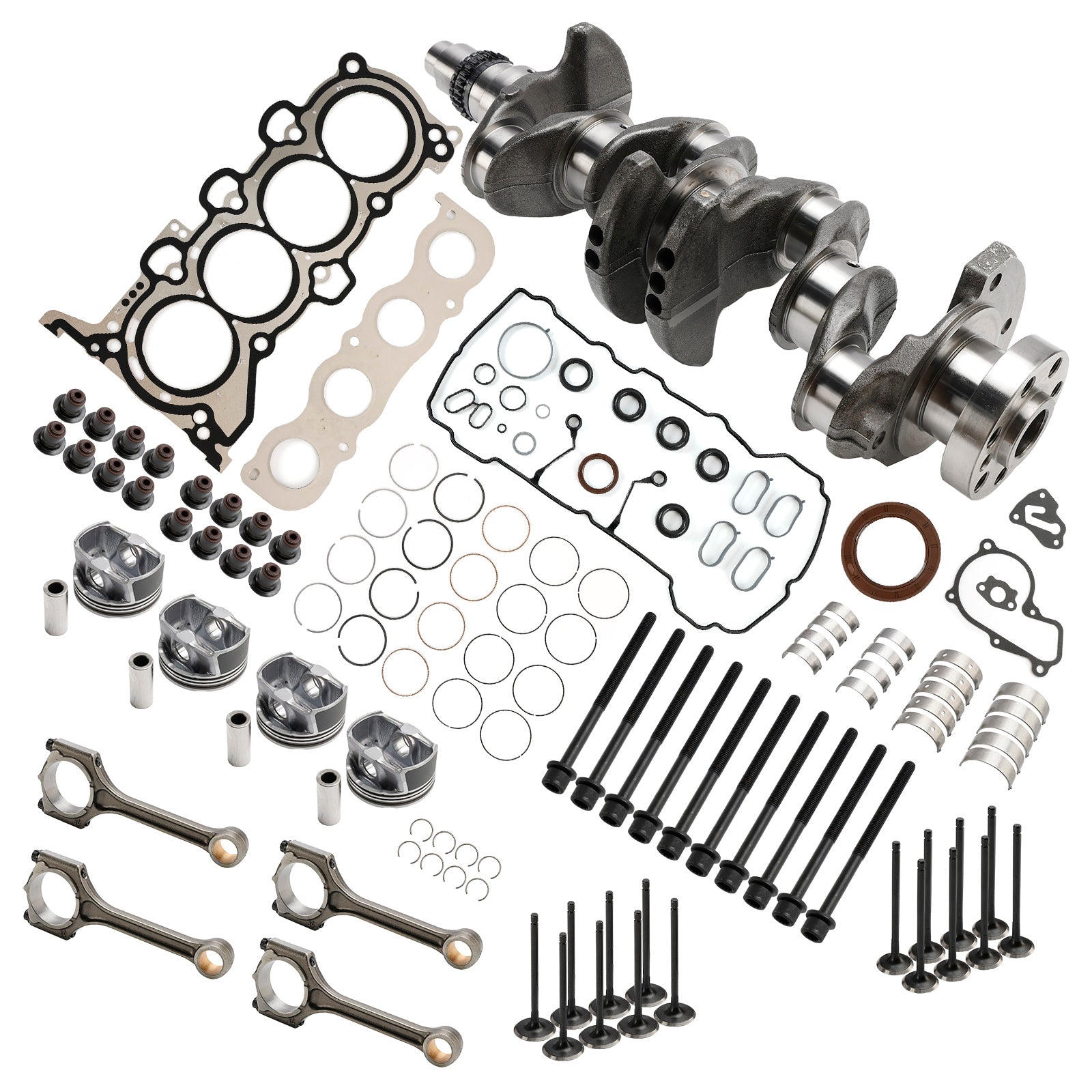 Kit di ricostruzione motore Hyundai i40 G4NA 2.0L 2011-2019 Kit guarnizioni biella albero motore