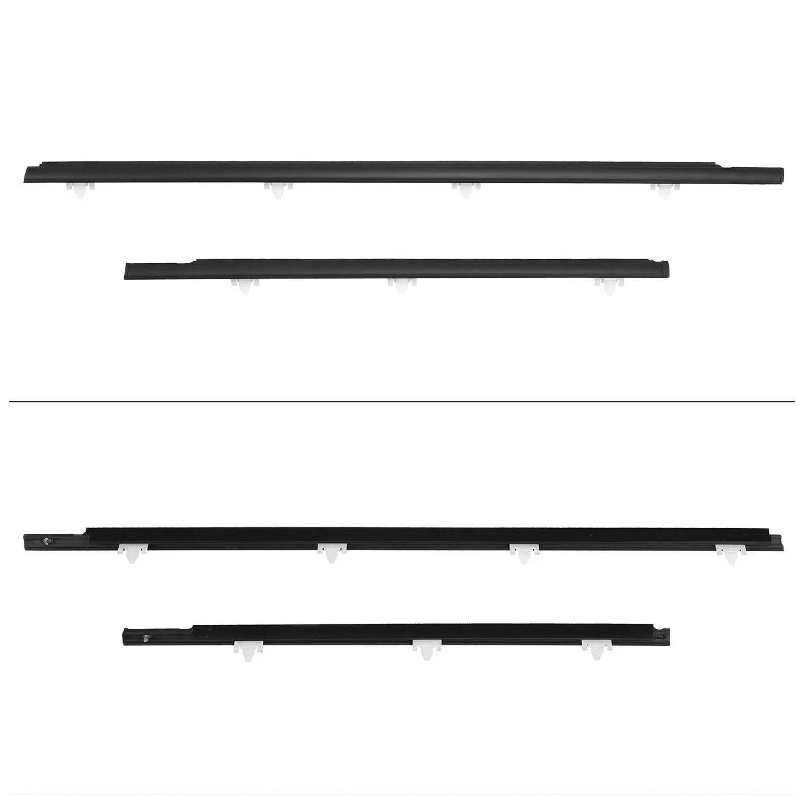 4 joints d'étanchéité de fenêtre pour Nissan Sunny B13 1991-1994