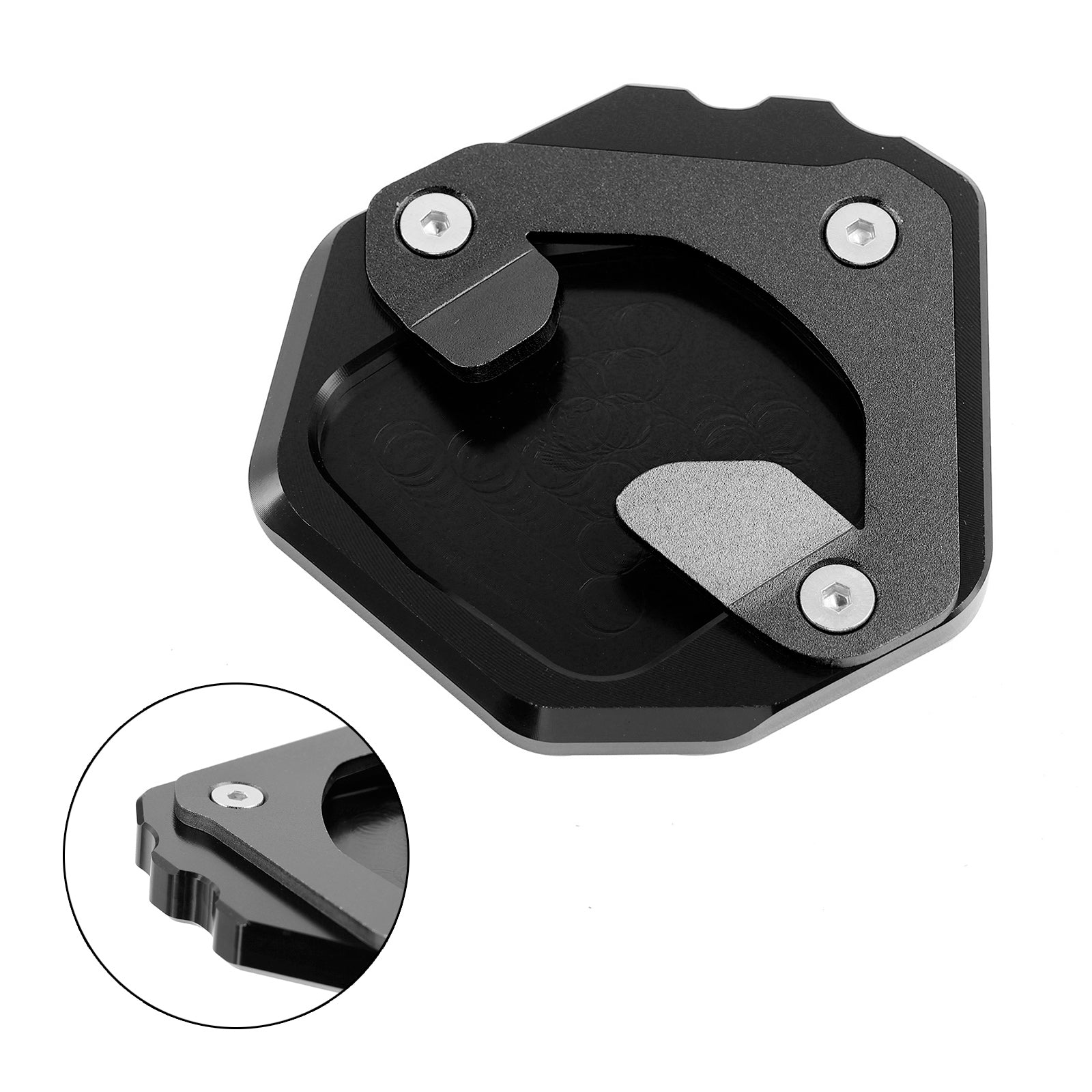 Support de plaque d'agrandissement de béquille Yamaha Tenere 700 2019-2023