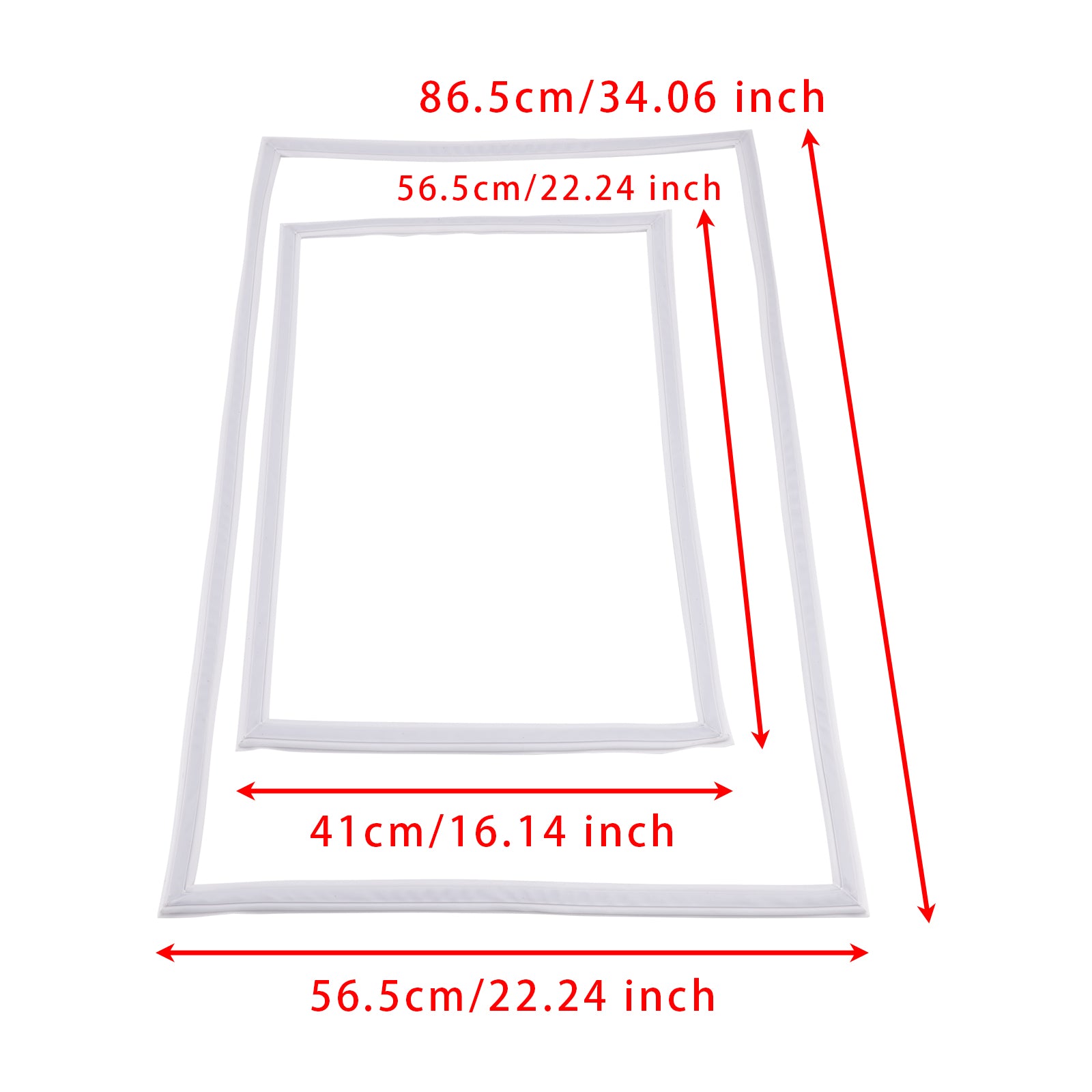 Jääkaapin tiivistesarjat 3108704.374 Yhteensopiva Dometic RM2652, DM2652 ja RM2663 kanssa