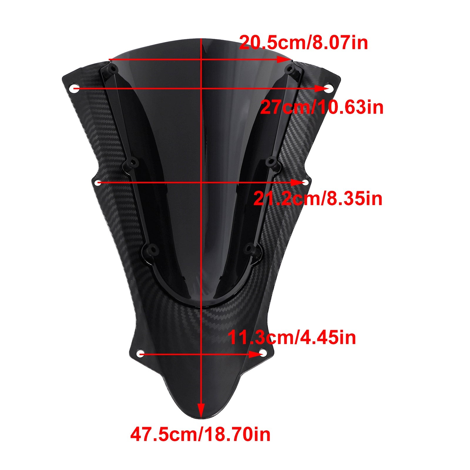 Przednia szyba przednia dla Kawasaki ZX-4R ZX-4R 2023