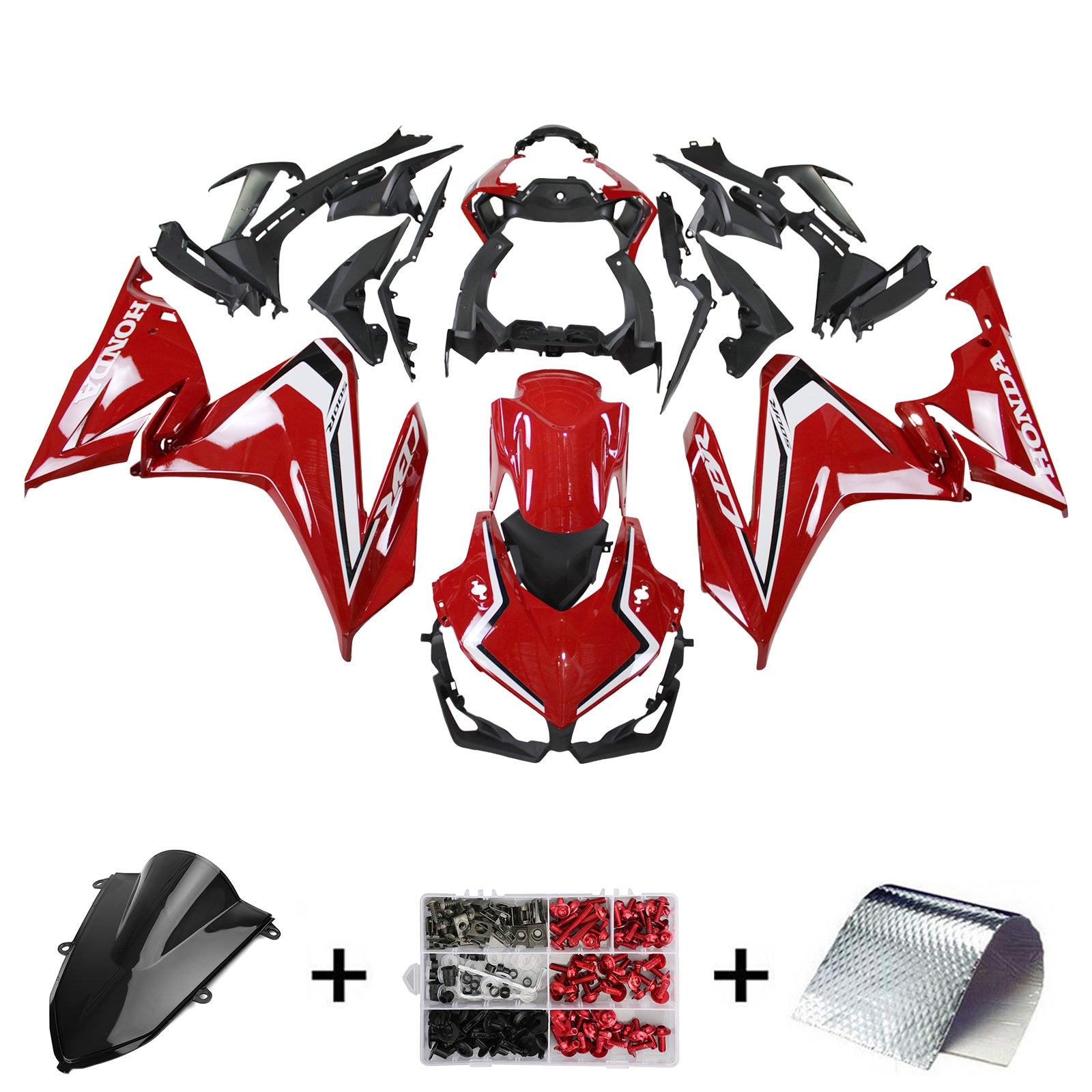 Kit Rouge Rouge Amotopart 2019-2021 CBR500R Honda