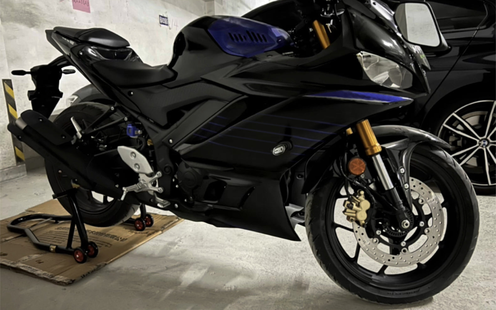 Kit de carénage à injection en plastique ABS pour Yamaha YZF R3 R25 2022-2024