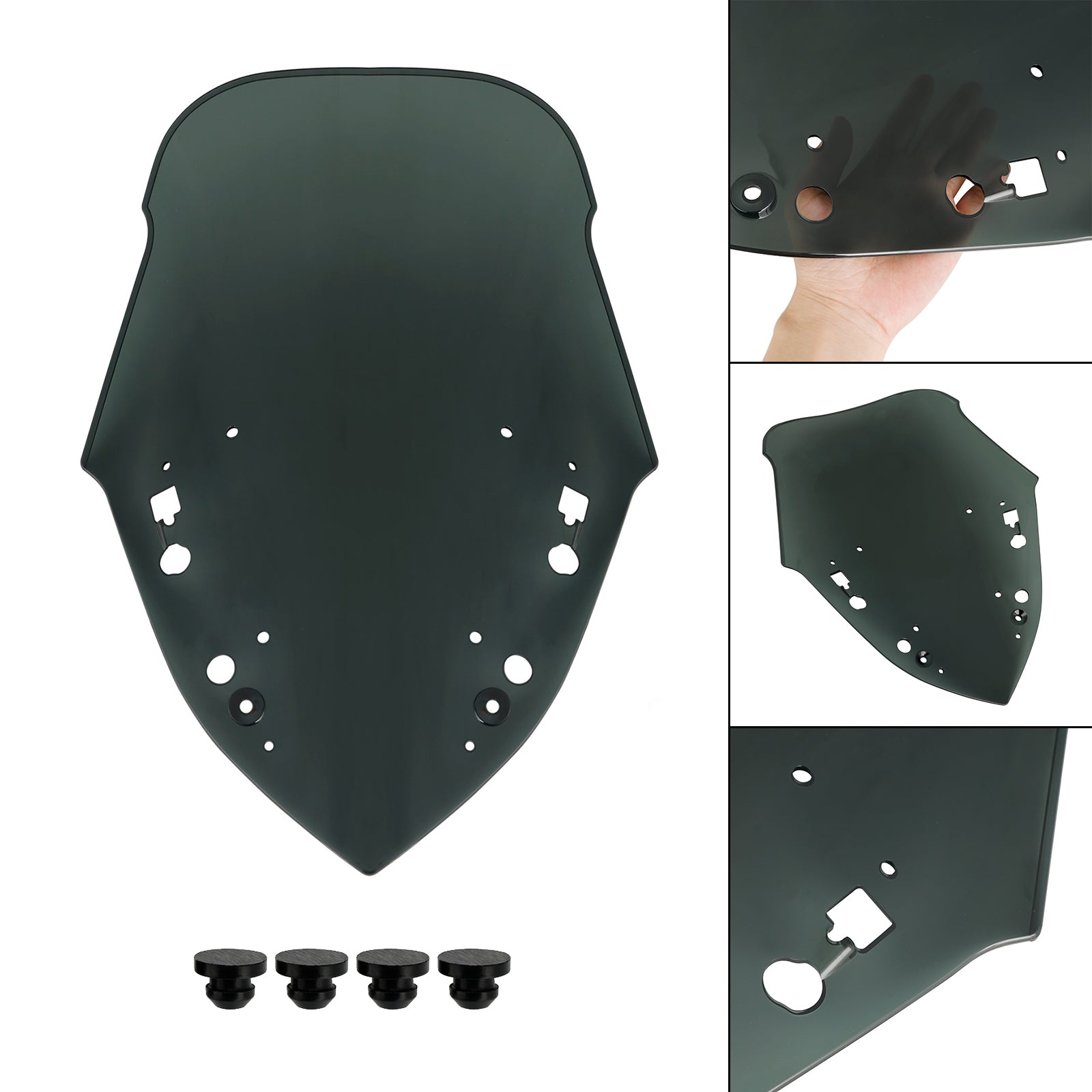 ABS Plastic Zapisz przednią szybę dla Yamaha X-Max 300 2017-2022