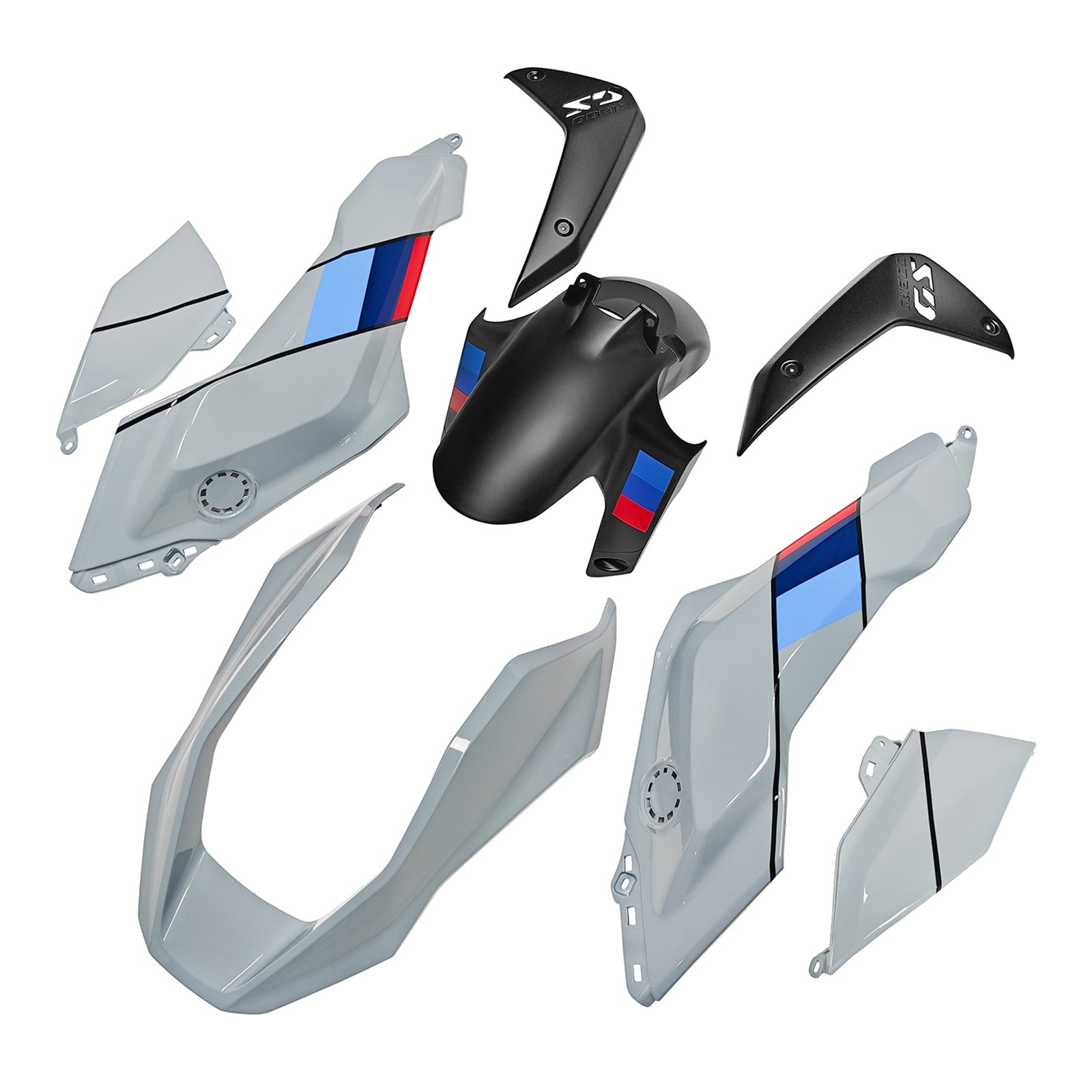Kit de carénage de carrosserie en plastique ABS injecté pour BMW R1300GS 2024-2025 11#