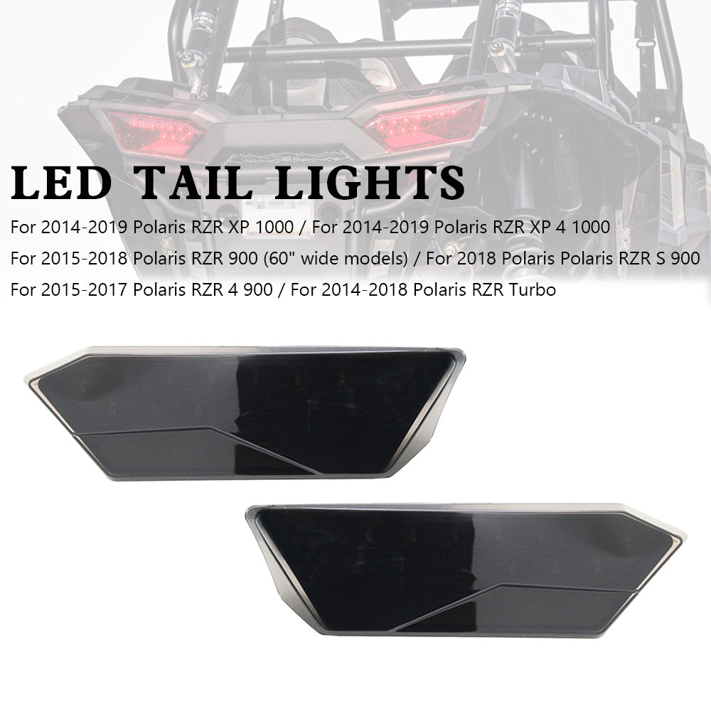 Voor Polaris RZR Turbo 1000 XP 900 S 2014-2019 Achterlichten LED 2412341 2412342