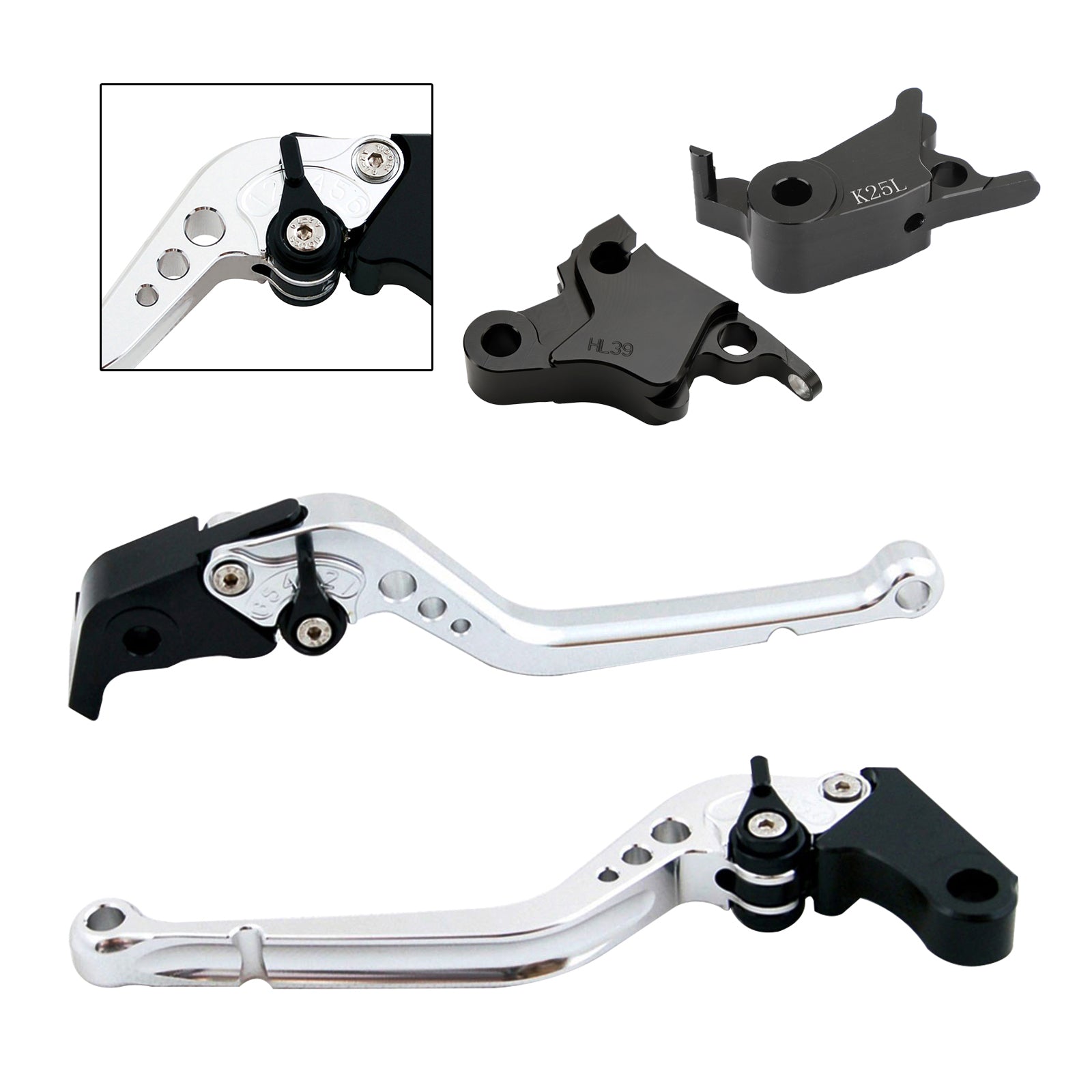 Palanca de freno de embrague largo para cfmoto 800NK 2023
