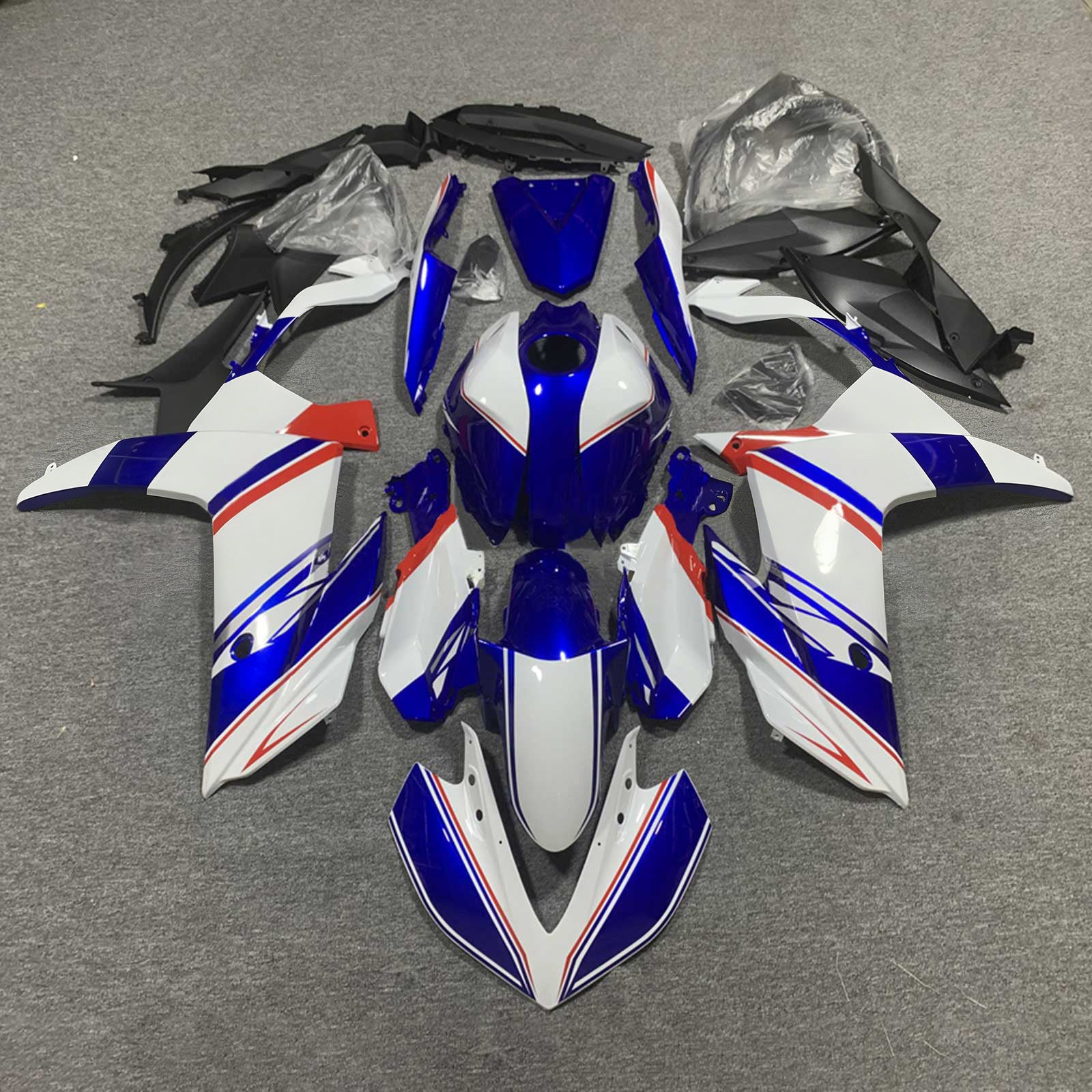 Kit de carénage à injection en plastique ABS pour Yamaha YZF R3 R25 2022-2024