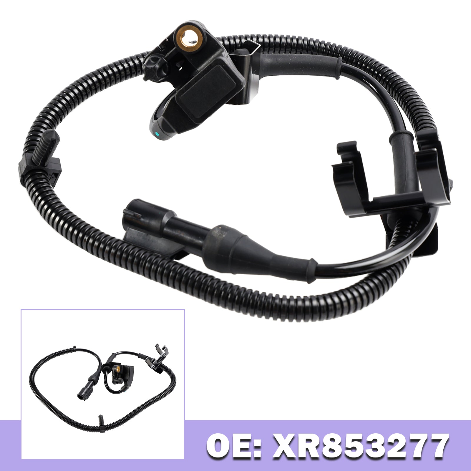 Sensor de velocidad de rueda trasera izquierda ABS XR853277 para Jaguar S-TYPE X200 1999-2008