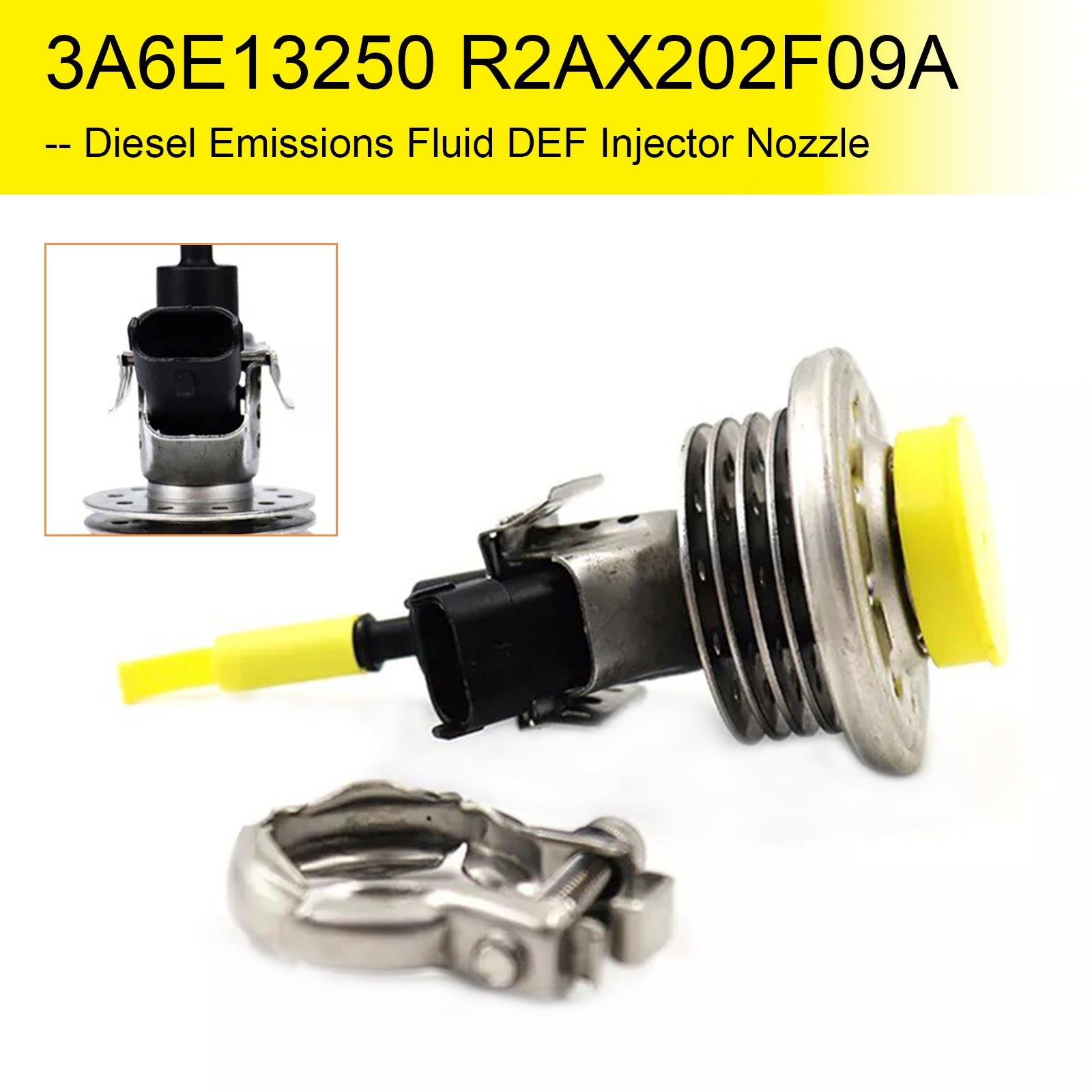 Injecteur de liquide d'échappement DEF 3A6E13250 R2AX202F09A pour Jaguar XE Diesel 2.0 D à partir de 2015