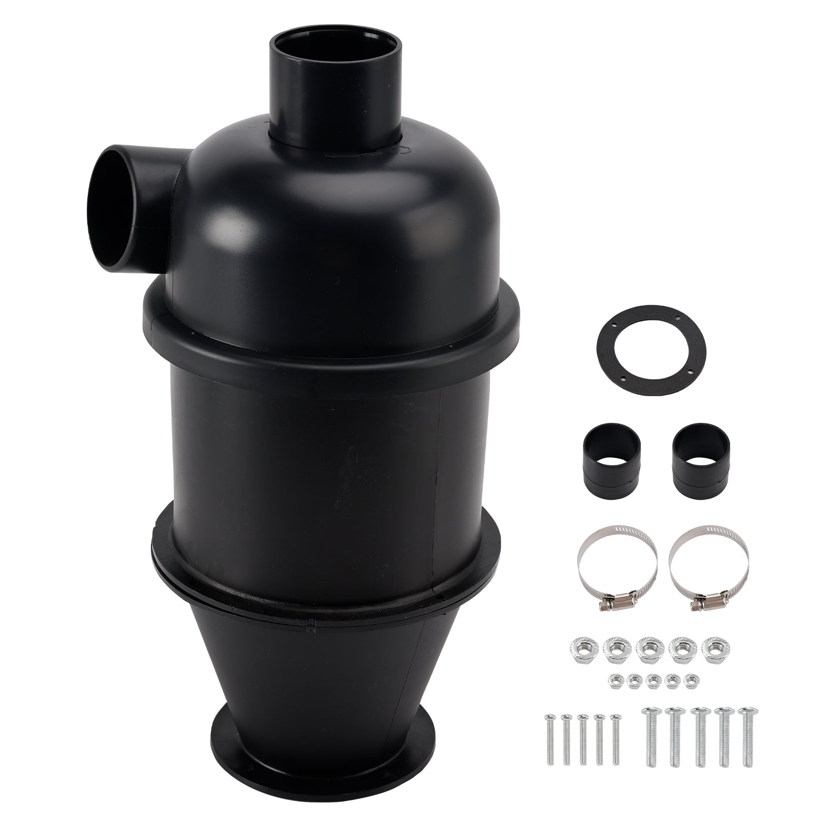 Colector de polvo de filtro ciclónico, separador de polvo robusto para carpintería y arena