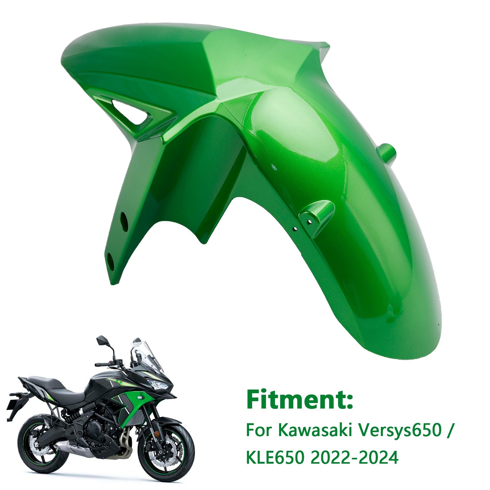 2022-2024 Kawasaki Versys 650 KLE650 Carénage de garde-boue avant