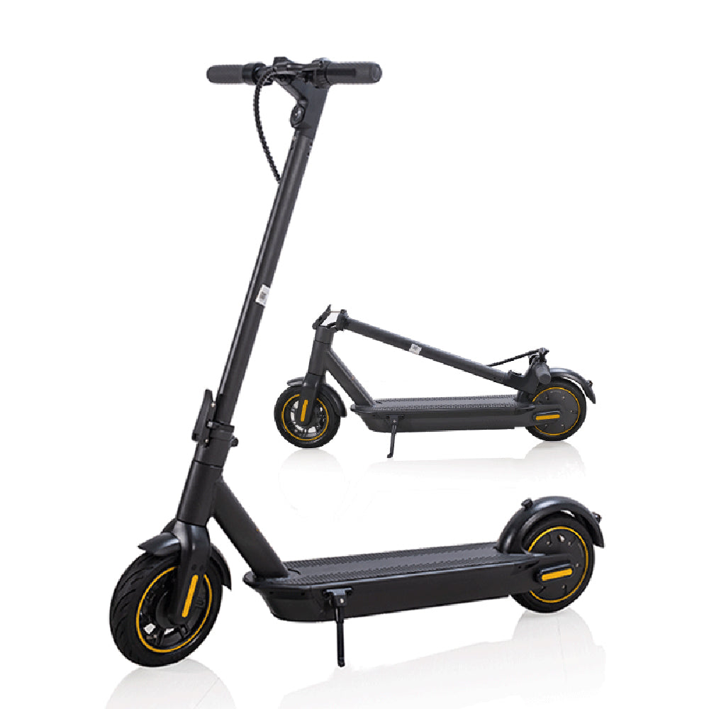 SCOOTER ÉLECTRIQUE 350W PLIANT E-SCOOTER 50KM GAMME 10" Pneu solide 15AH Avec APP