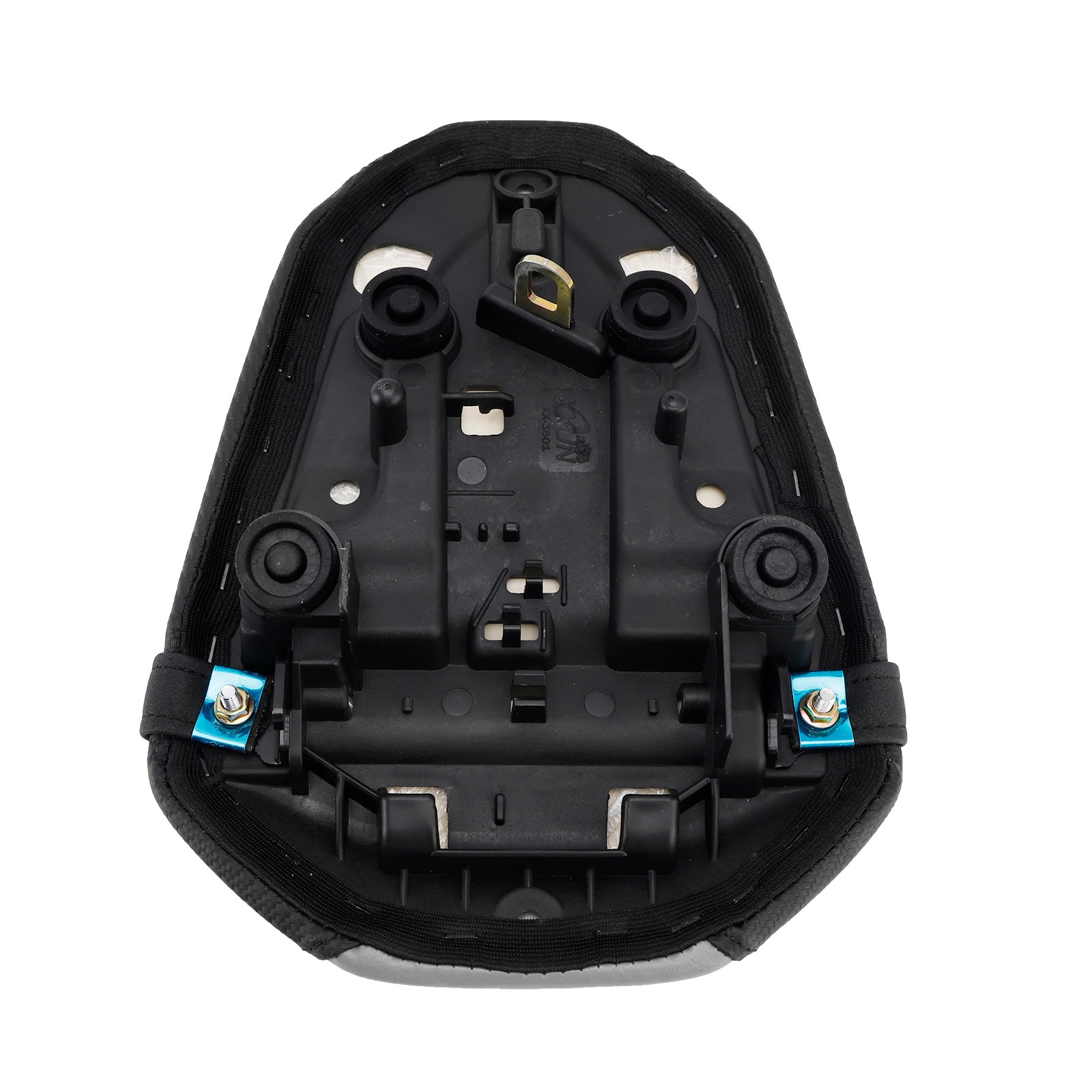 Coussin de selle passager arrière plat en PU noir pour Yamaha MT-07/FZ-07 (à partir de 2025).