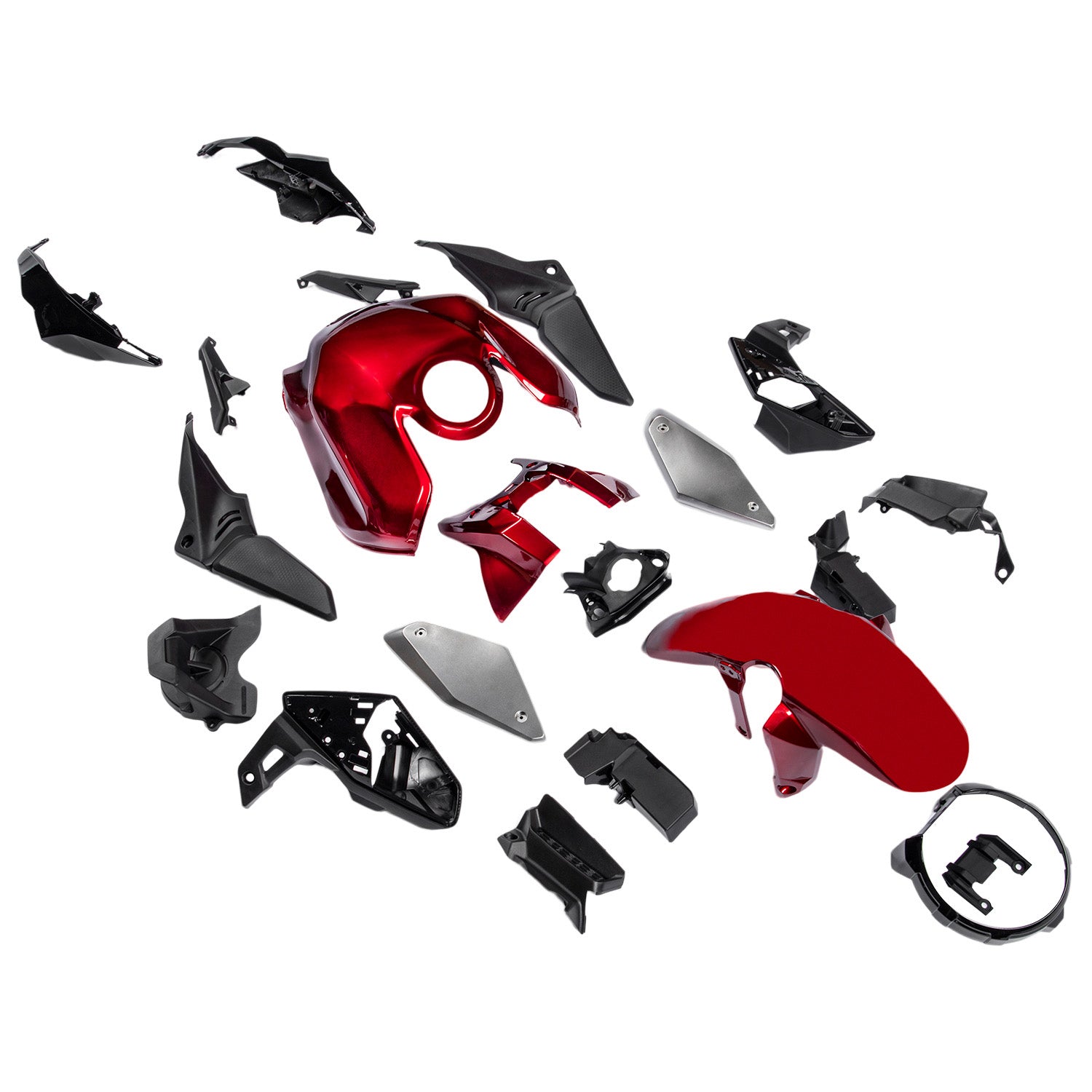 Carénage de moulage par injection en plastique ABS adapté pour Honda CB 650 R CB650R 2021-2023 06#