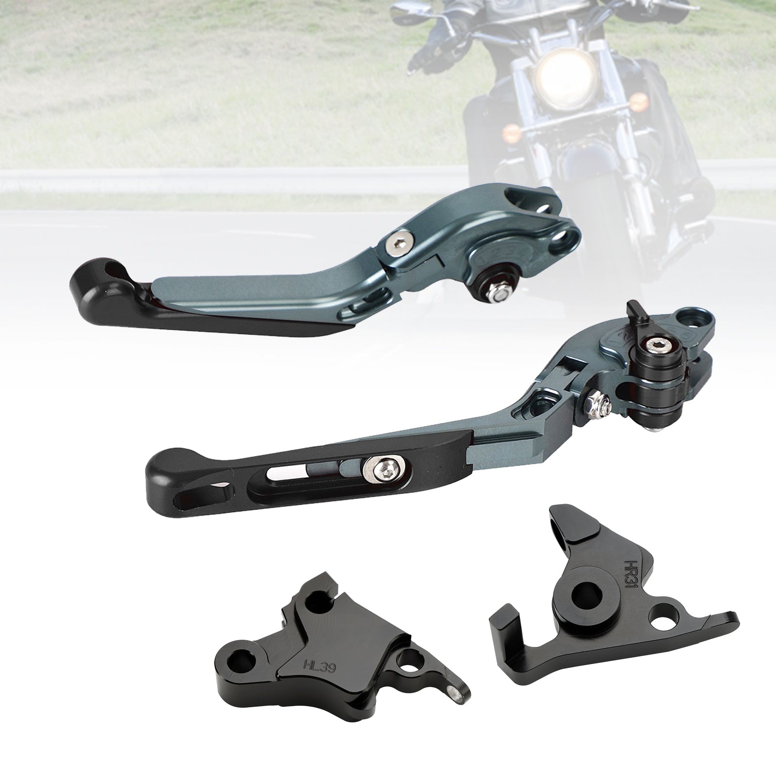 Levier de frein d'embrayage réglable pour CFMOTO 450SS 450SR 21-23 450NK 23-24