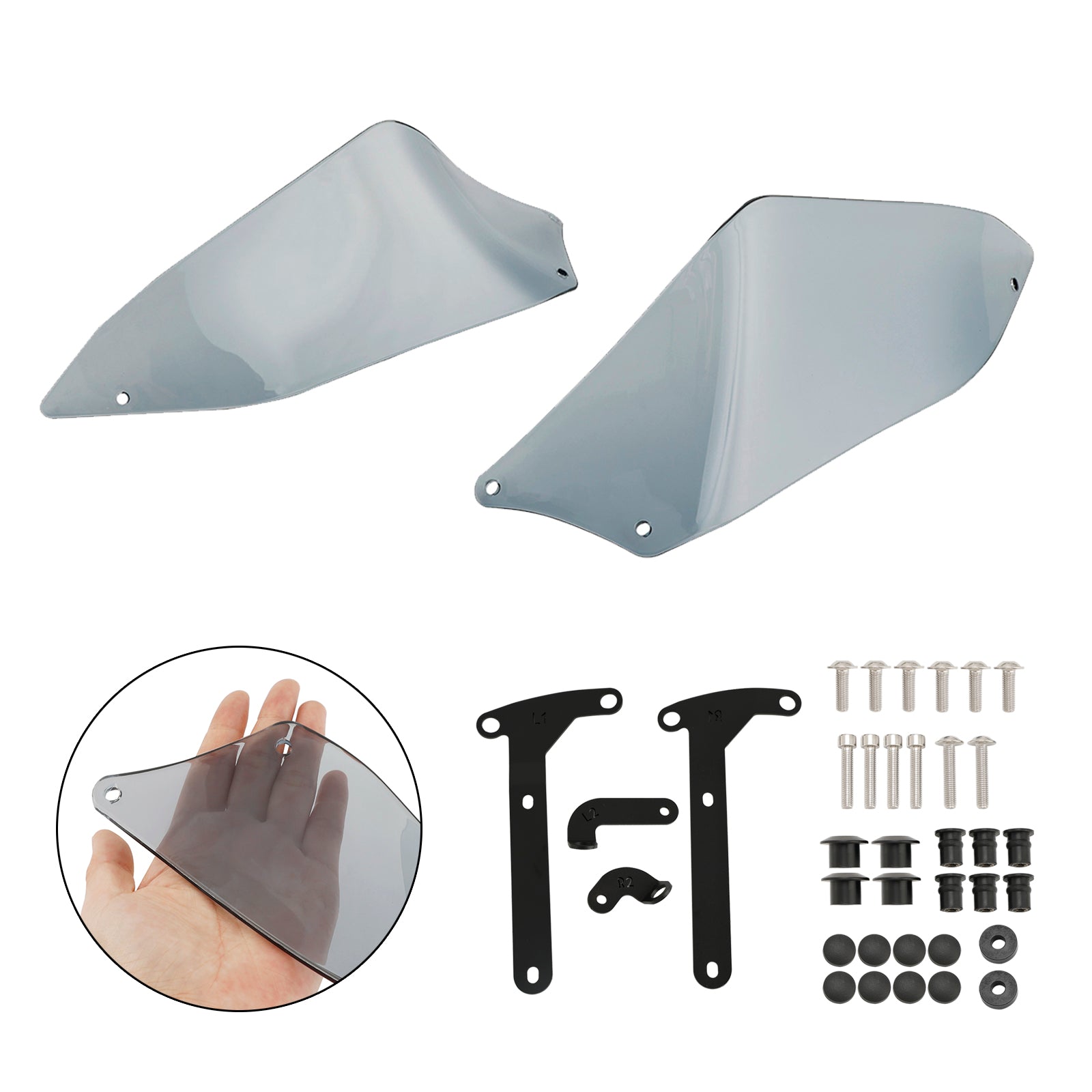 Boczny deflektor dla motocykla Ducati Pustynia x 2022-2023