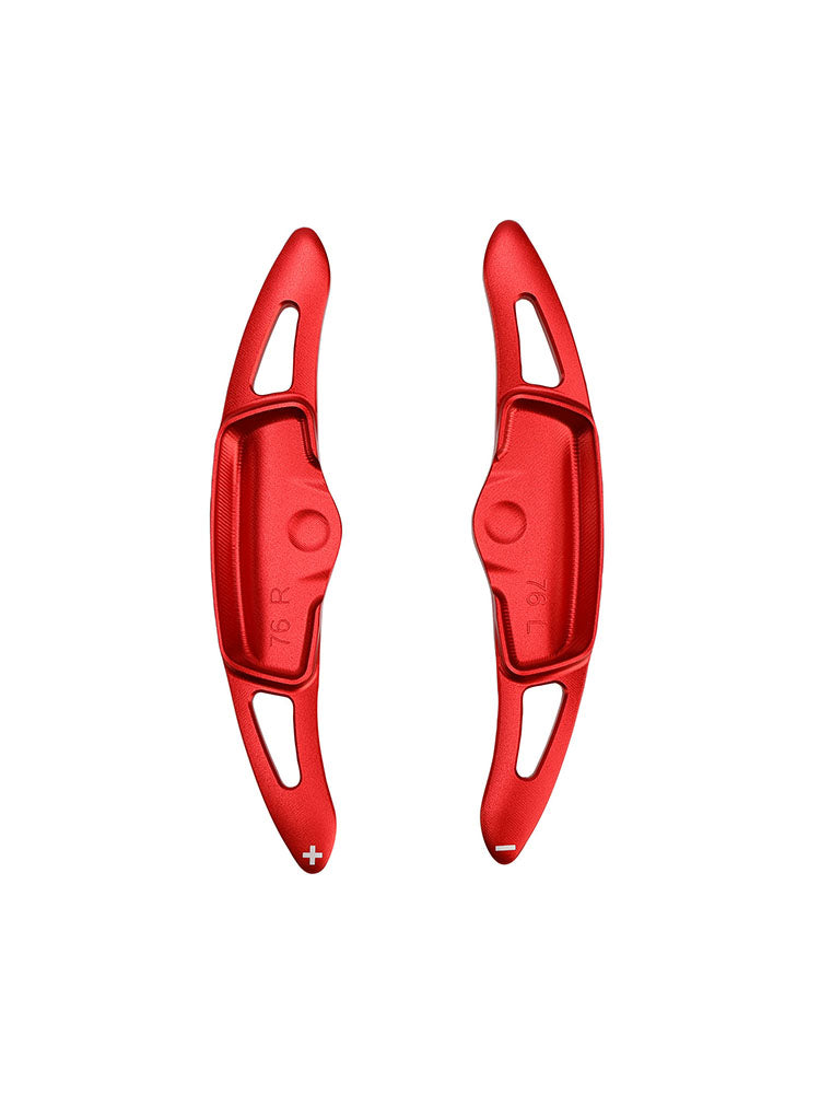 Stuurschakelpaddles voor Kia K9 2020-2024, rood aluminium