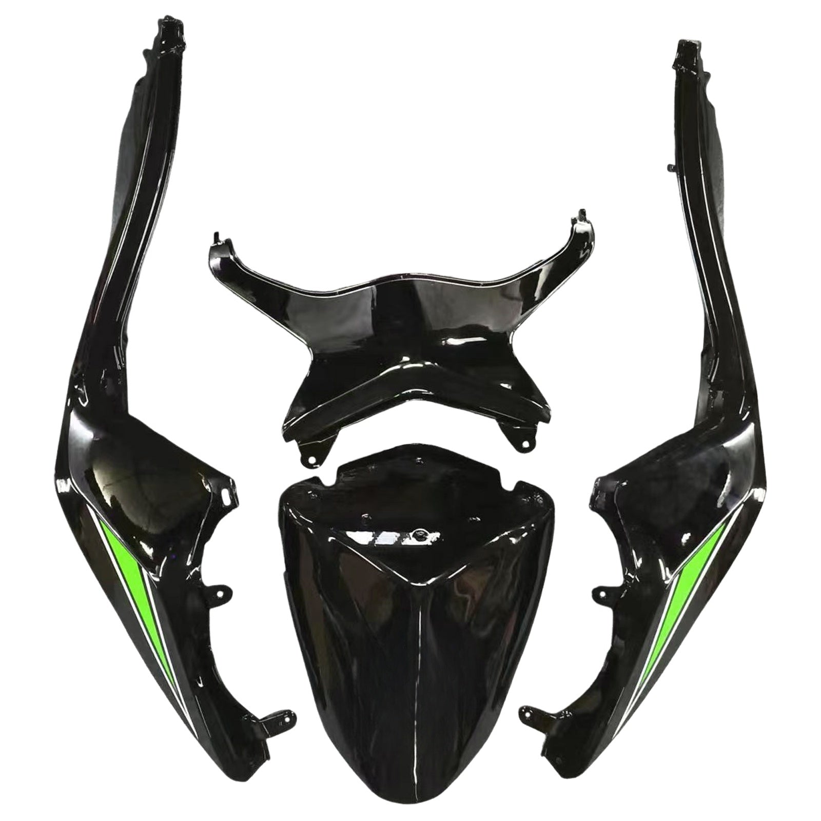 Kit de carénage injecté en plastique ABS pour Kawasaki ZX6R 636 2013-2018