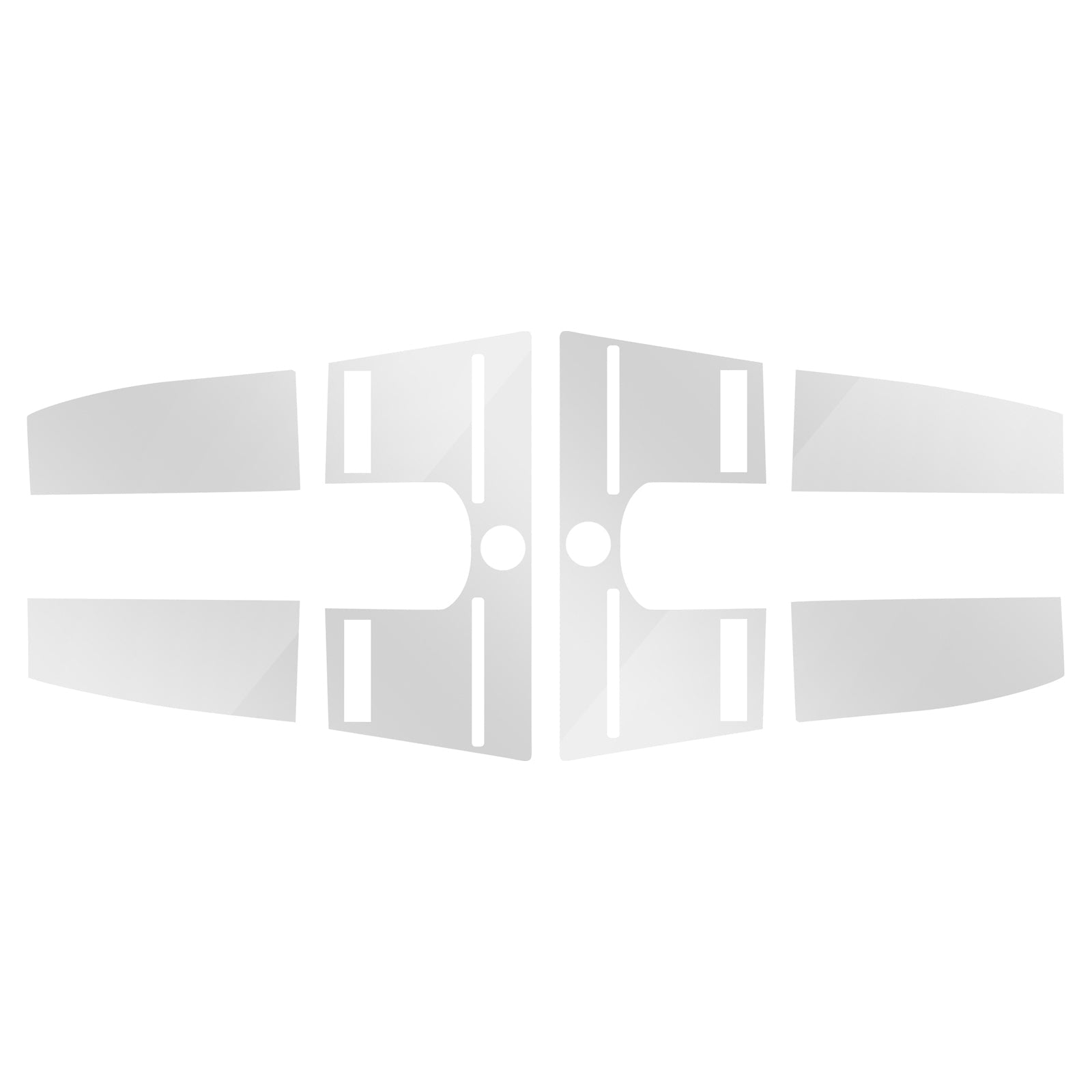 TPU-näytönsuojakalvo navigointilaitteille (2 kpl) Porsche Cayenne 2.9T ja 3.0T (2018-2020) -malleihin