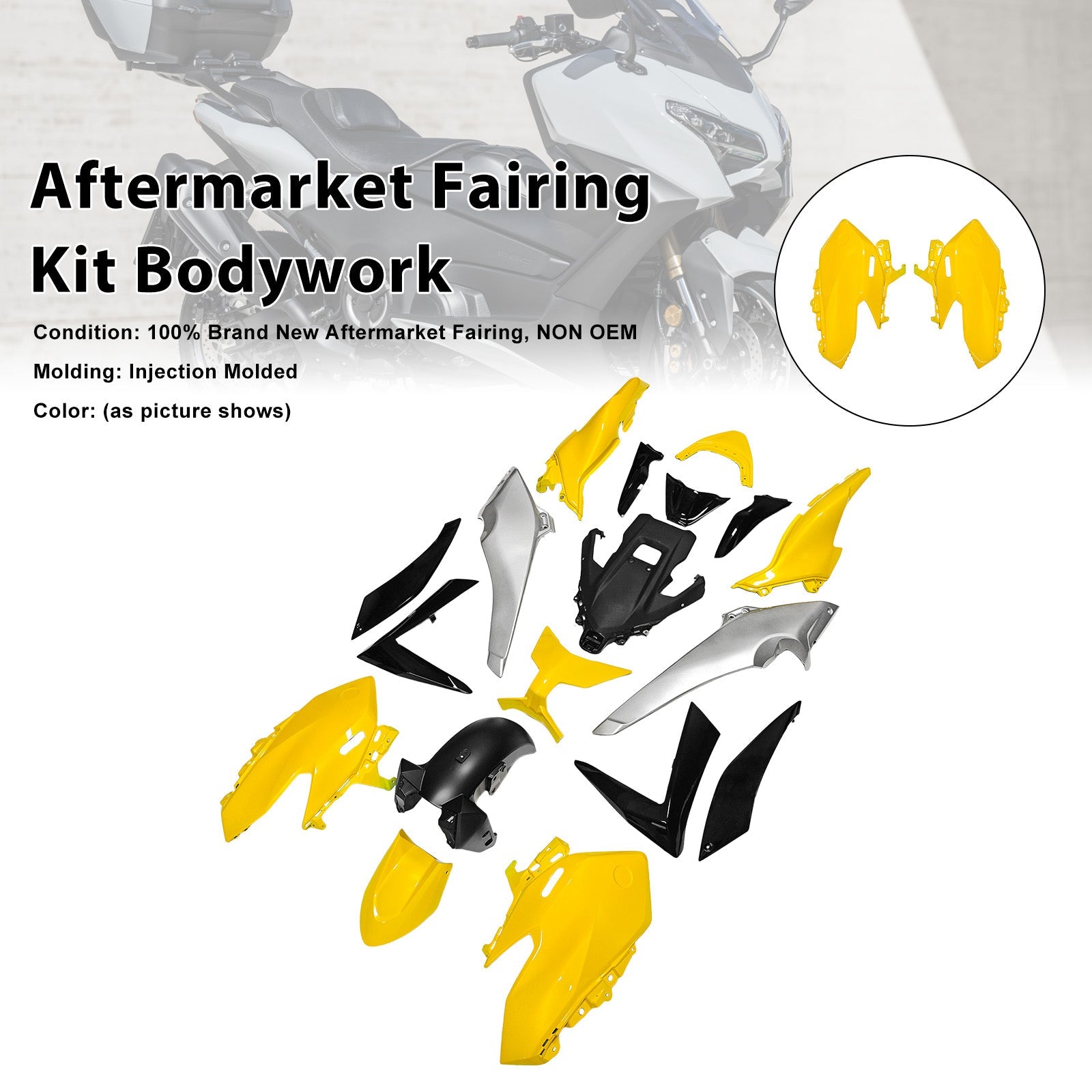 Kit de carénage d'injection pour Yamaha TMAX560 (2025-2026)