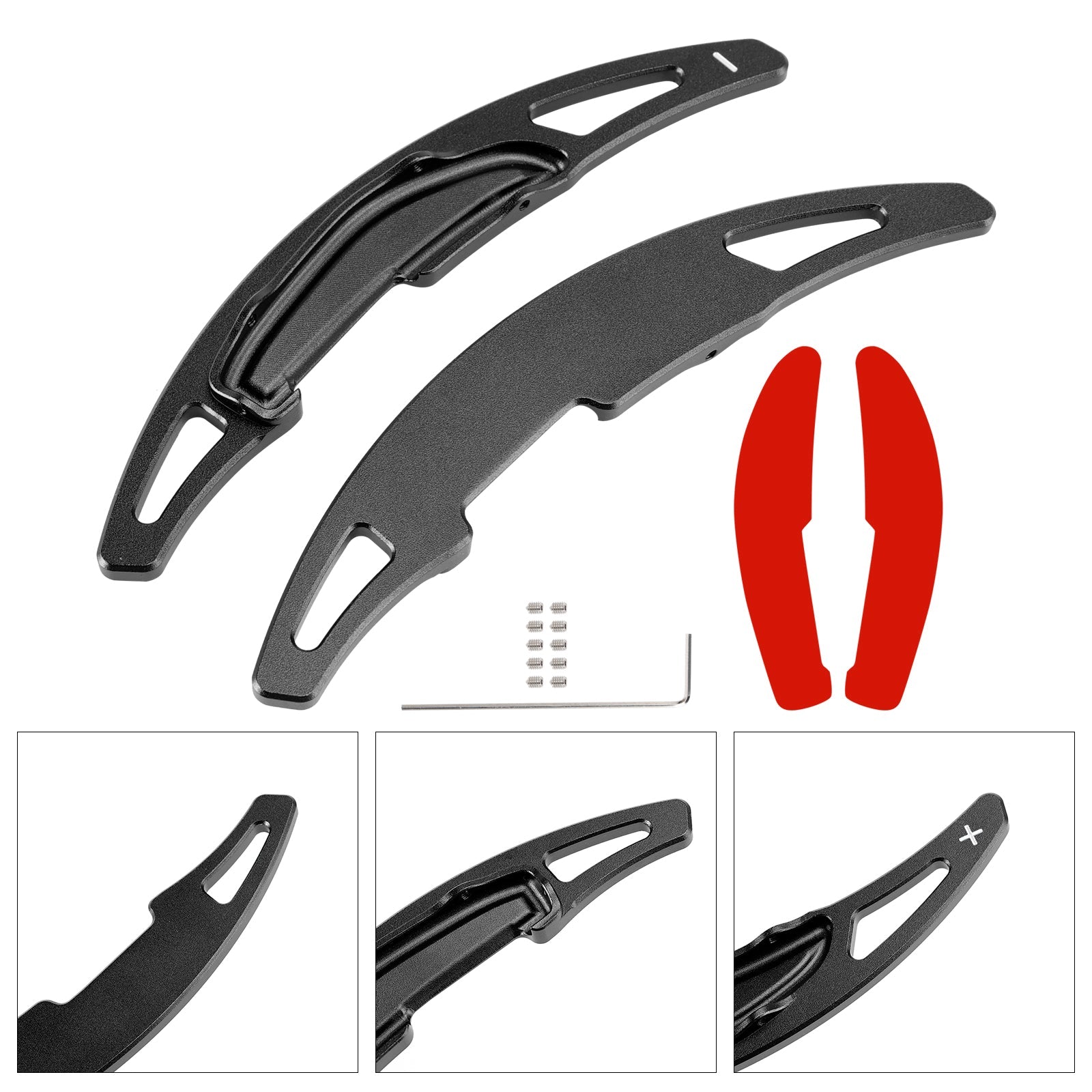 Extension de palettes de changement de vitesse au volant pour BMW M3 M4 X5M X6M en aluminium