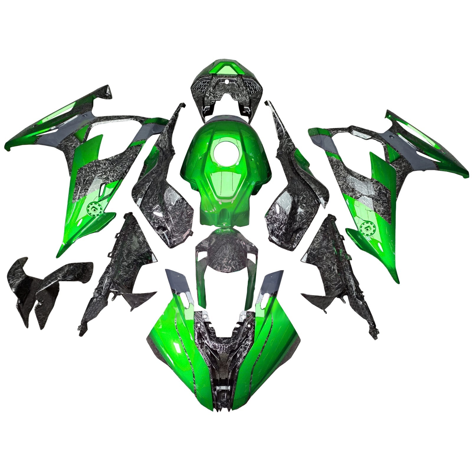 Kit de carénage d'injection pour BMW M1000RR S1000RR 2019-2022 Carrosserie Plastique ABS