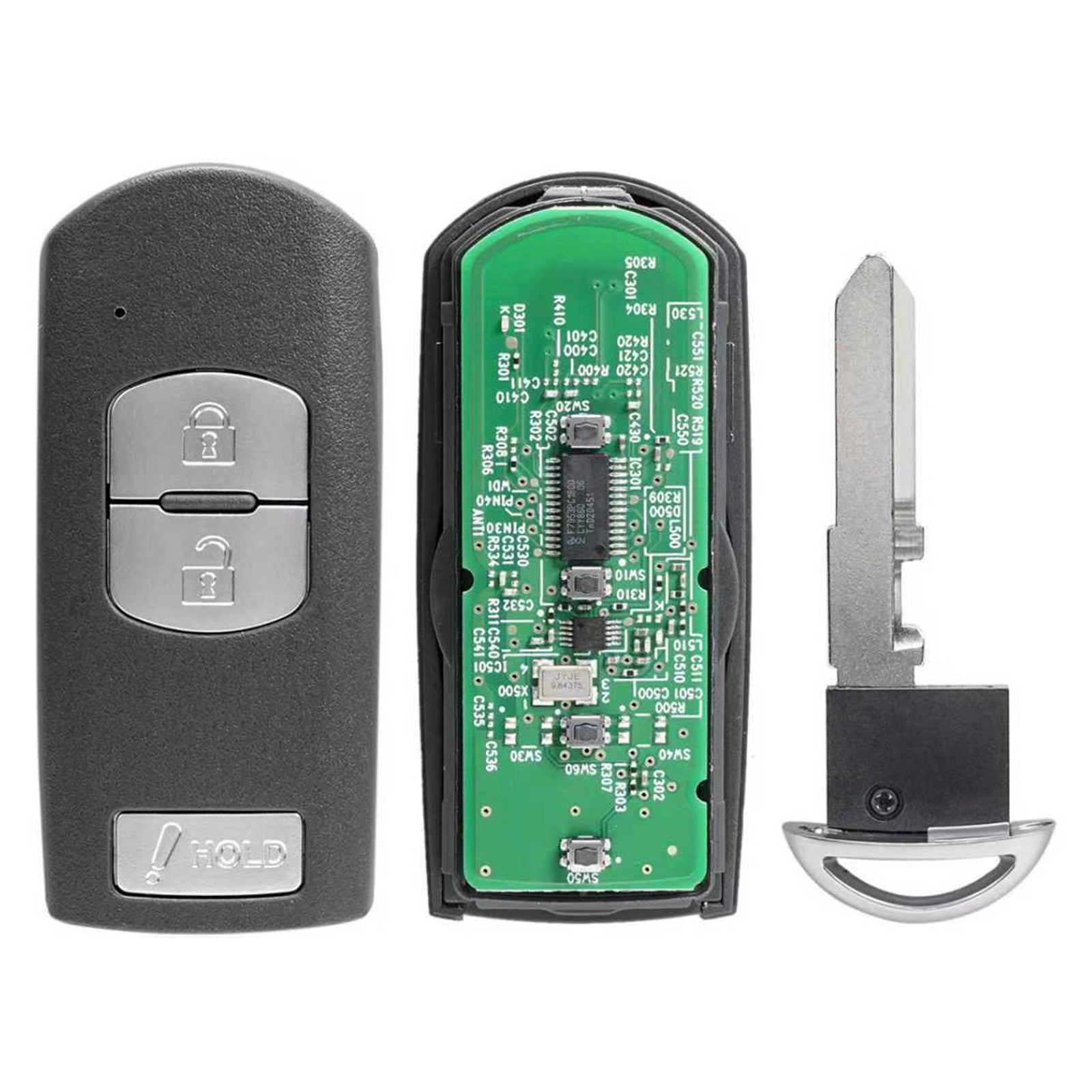 Télécommande intelligente WAZSKE13D01 pour Mazda CX-5 2015-2018