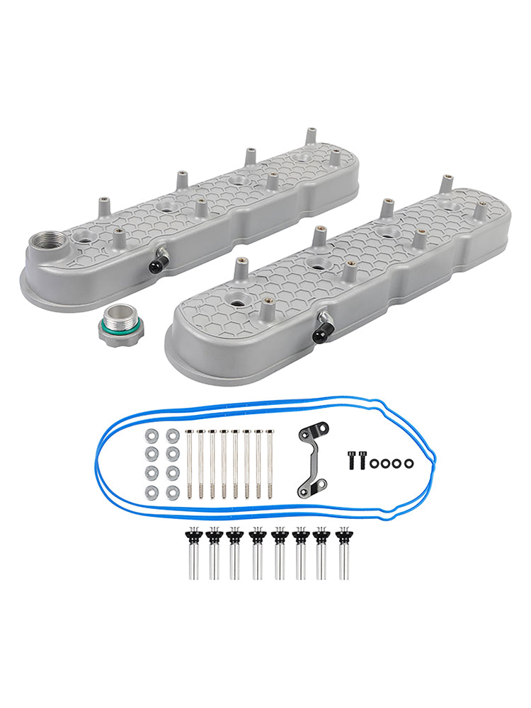 Couvercles de soupapes avec supports de bobine pour moteurs LS1/LS2/LS3/LS6/LS7 et moteurs similaires avec pistons de 72 mm.