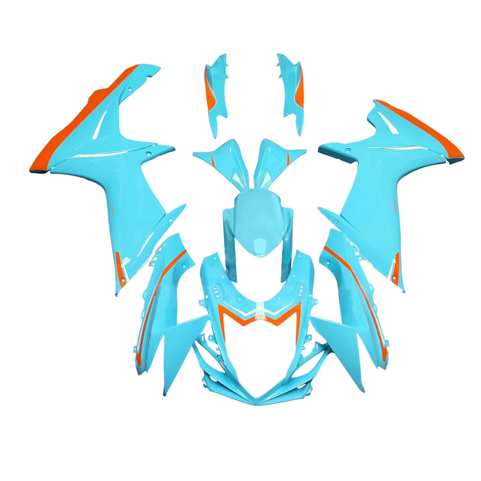 Kit di carenza iniettato in plastica ABS per Suzuki GSXR 600/750 2011-2025 K11