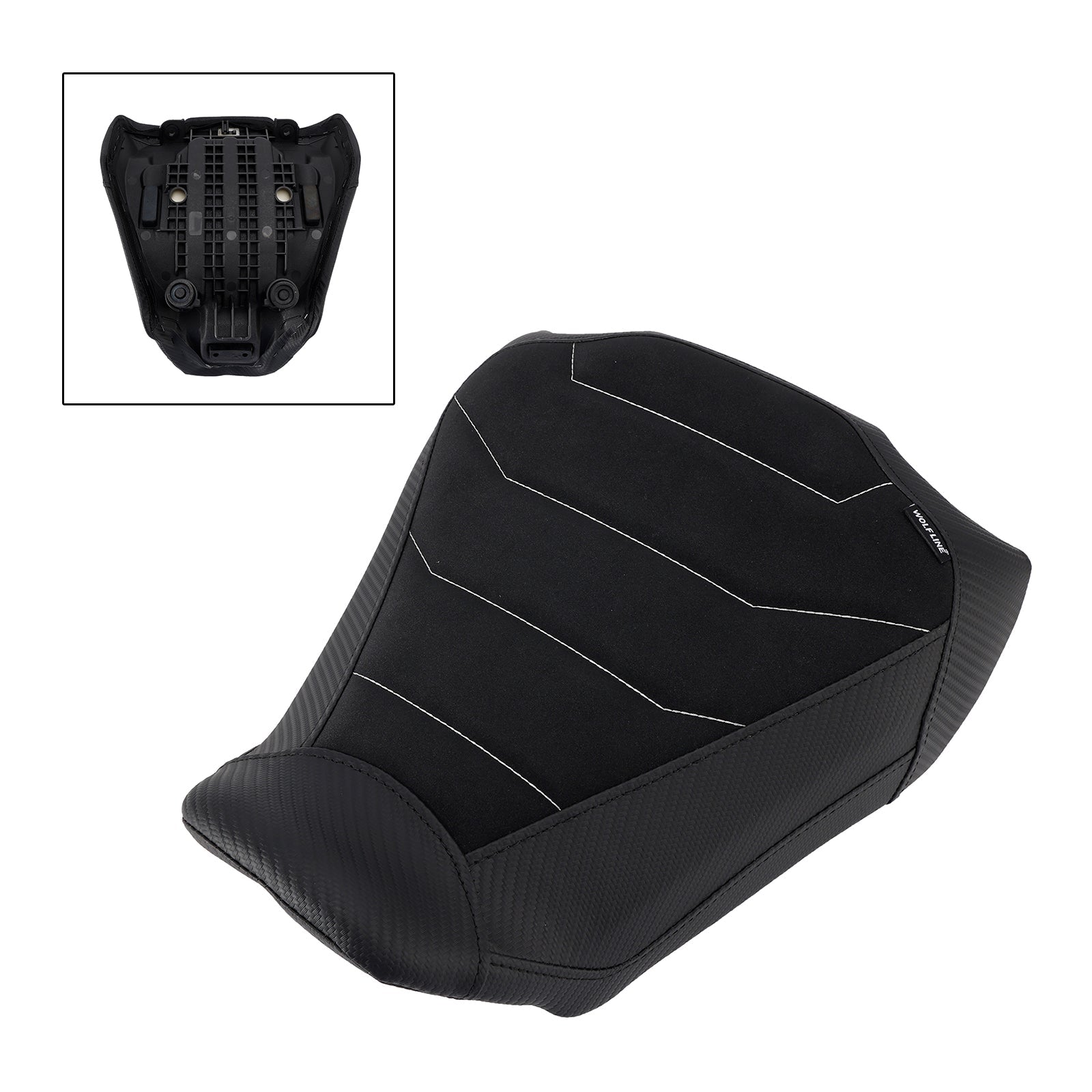 Coussin de siège conducteur avant Raider en polyuréthane pour Honda CB650R/CB650R (2024-2025).