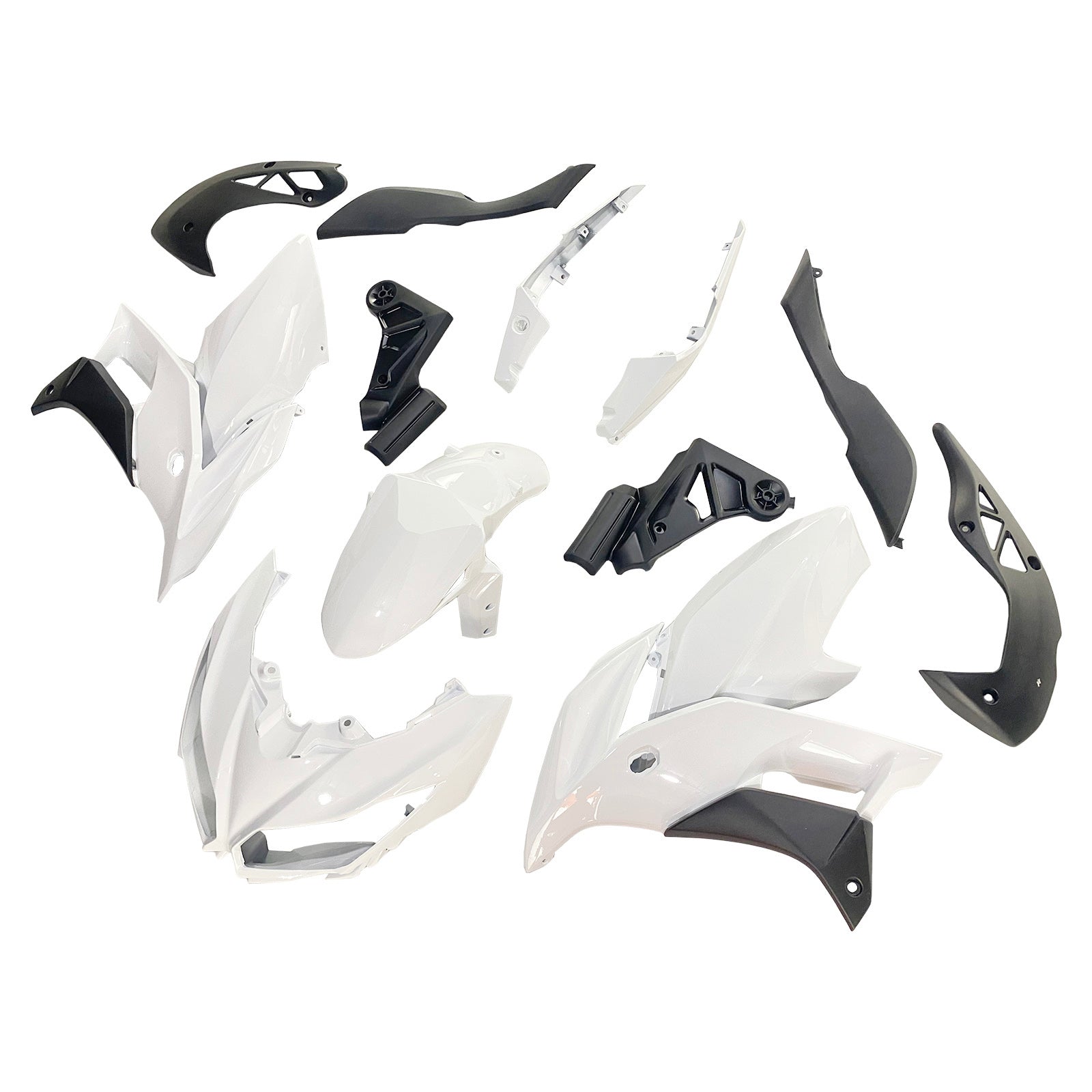 Kit de carénage par injection, carrosserie en plastique ABS, compatible avec la Kawasaki Versys 650 2015-2021