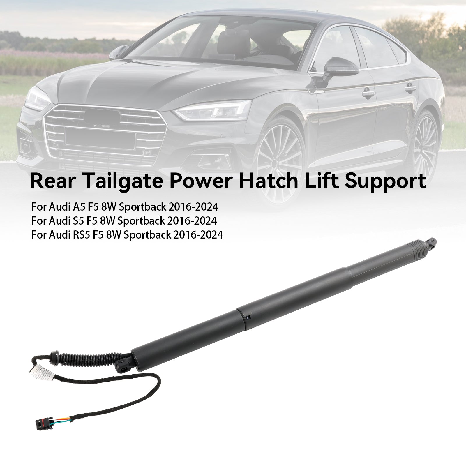 Hayon électrique 8W Sportback (2016-2024) - 1 pièce - Références : 8W8827851 et 8W8959107