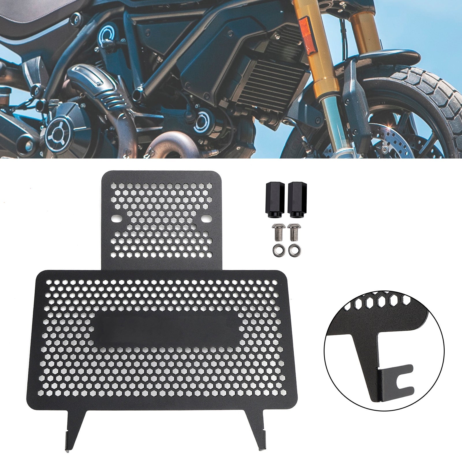 Protection de radiateur pour Ducati Scrambler 1100 (2018-2025)