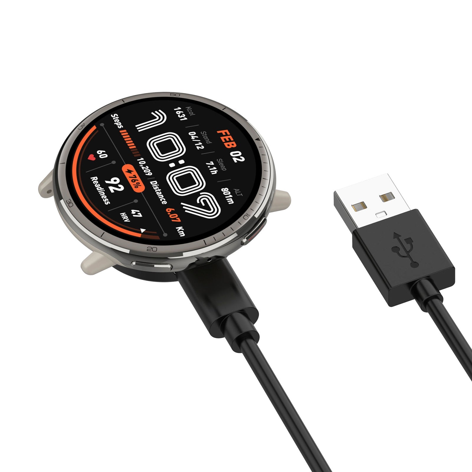 Carga de reemplazo portátil para el reloj Huamit Amazfit Active2 (A2437)