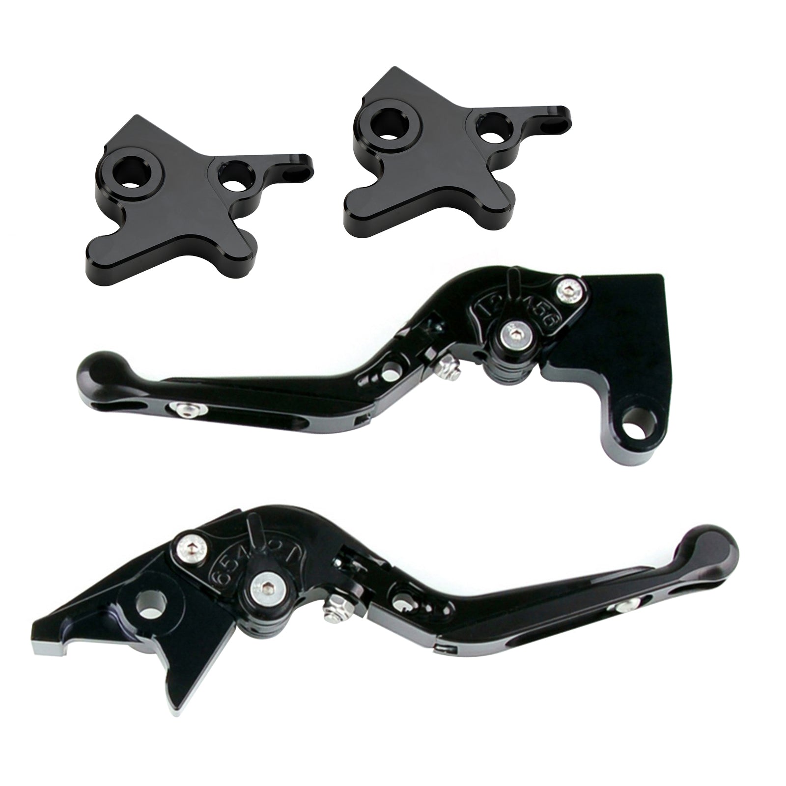 Levier de frein et d'embrayage réglable pour Piaggio MP3 300 16-18 MP3 350 18-19