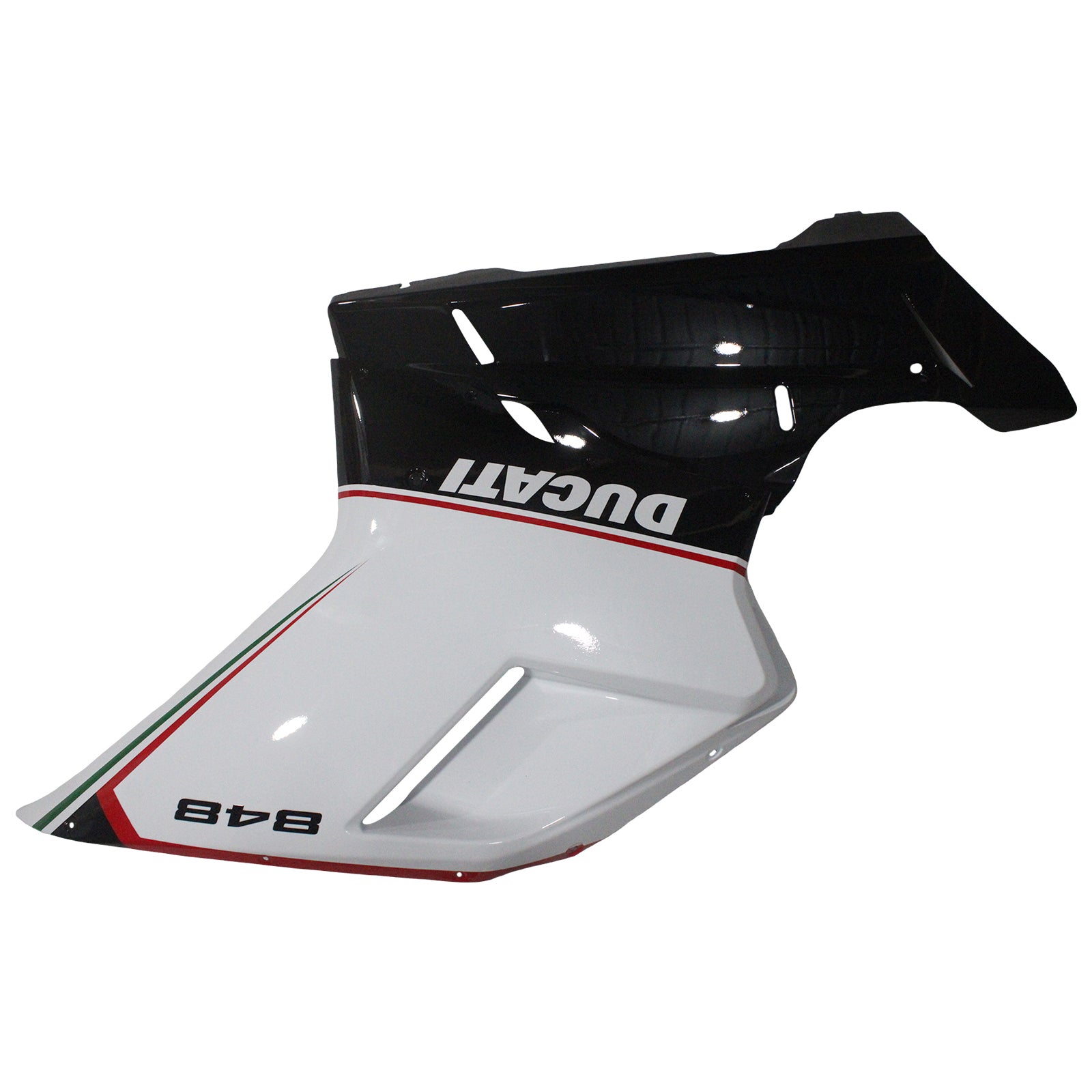 Kit de carenado de inyección, carrocería de plástico ABS para Ducati 1098 1198 848 2007-2011