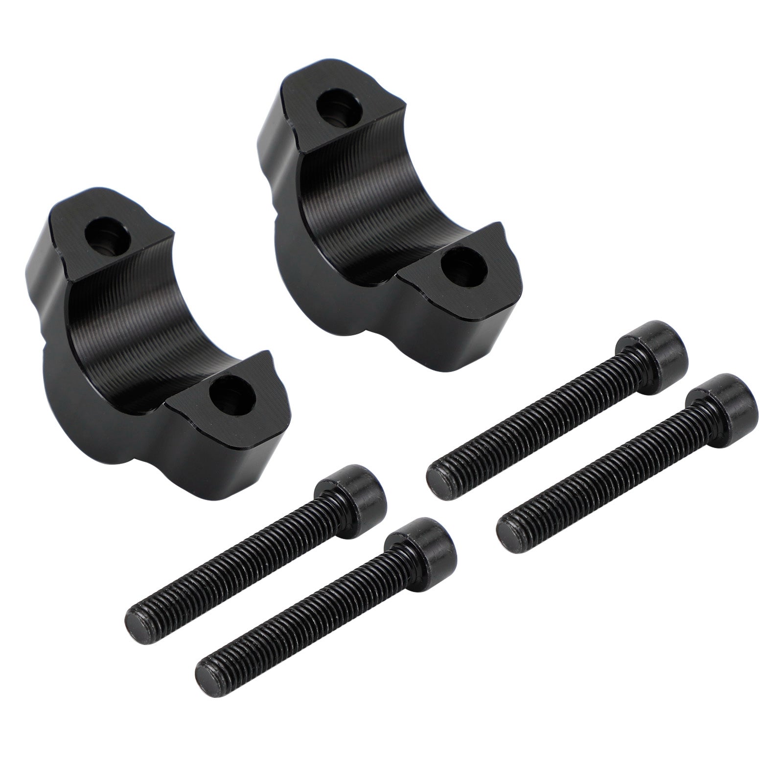 2019-2023 Yamaha Tenere 700 T700 T7 Pontets de guidon + 20mm noir