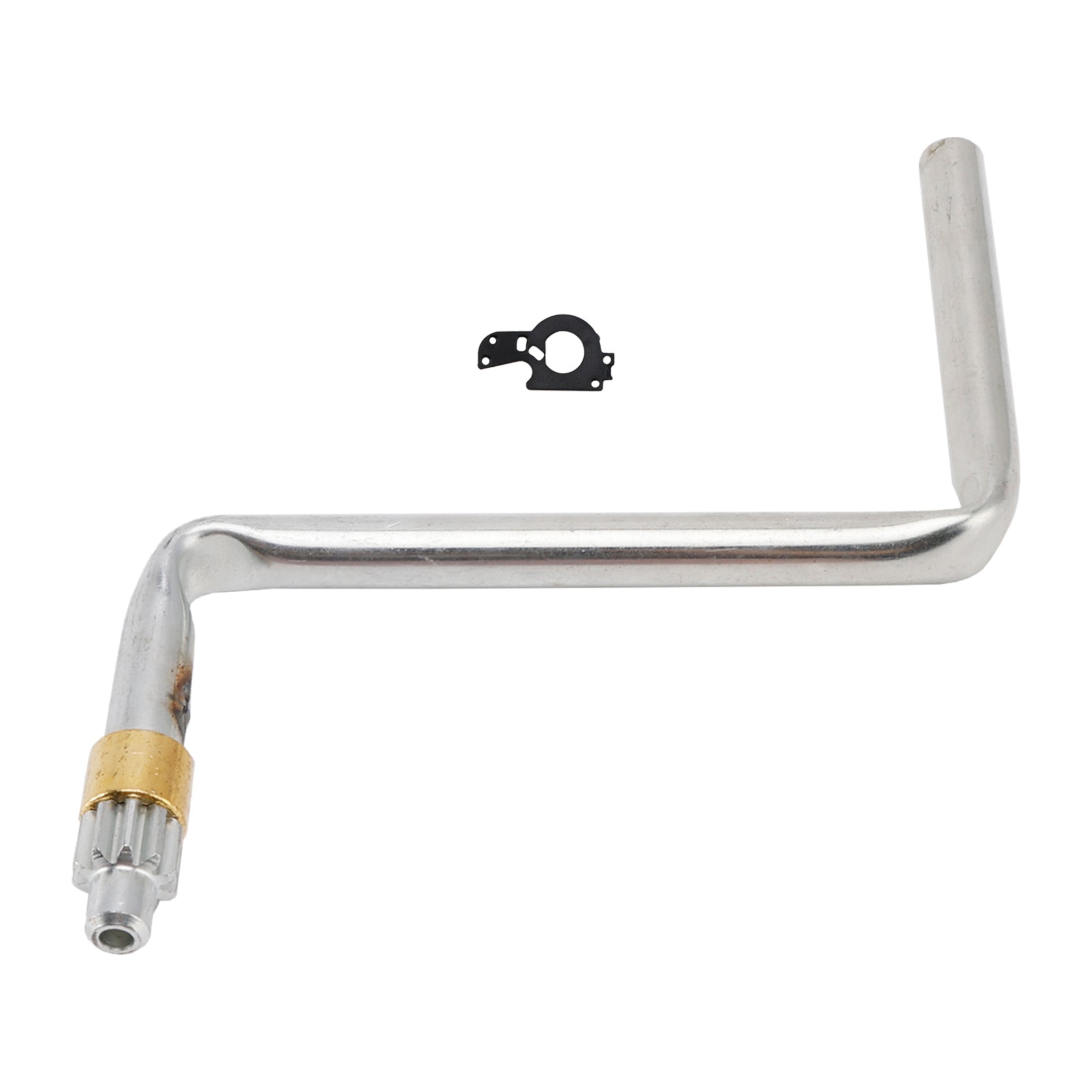 Manivelle pour camping-car coulissant avec engrenage à 10 dents à l'extrémité